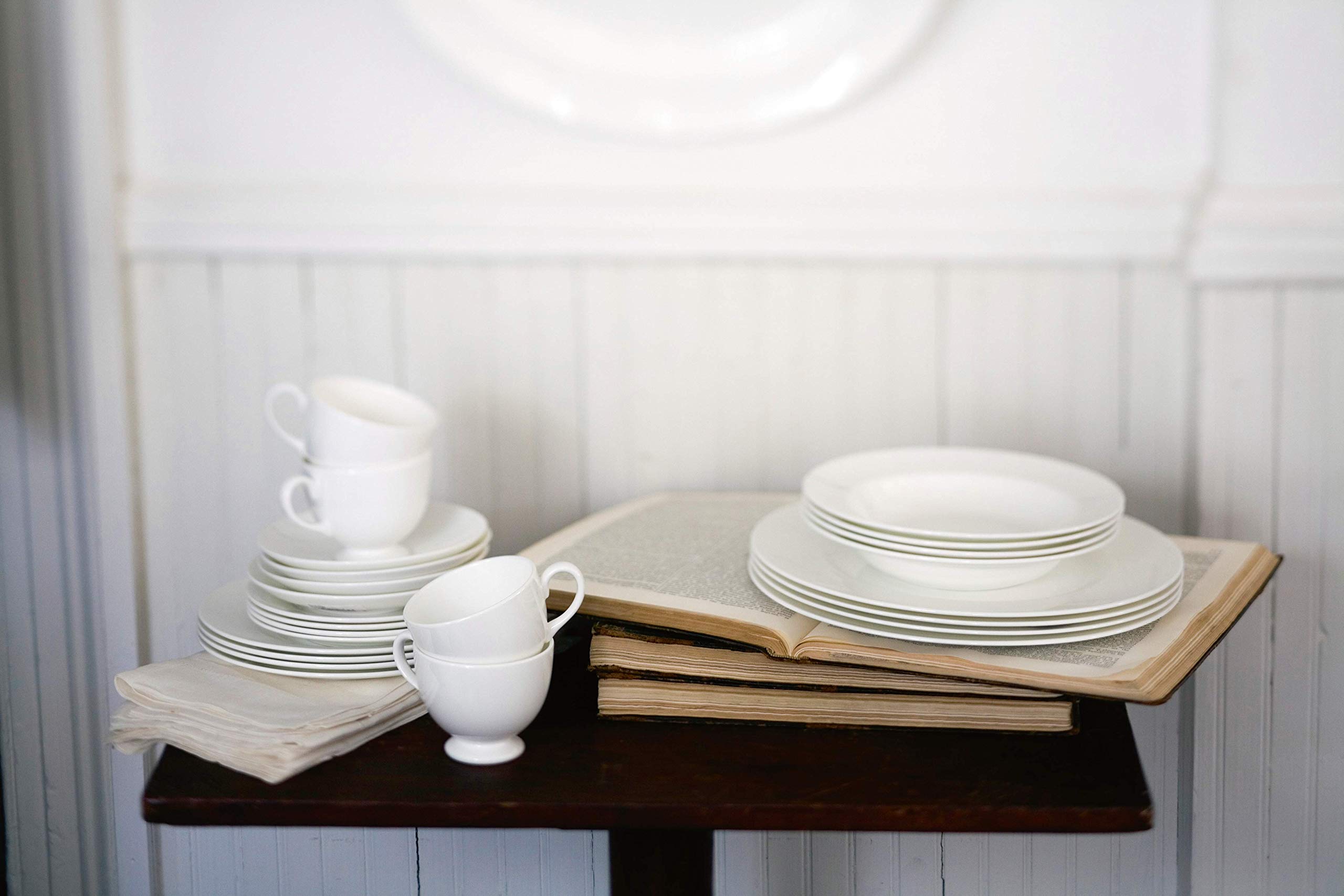 Wedgwood White Rim Soup, 8''