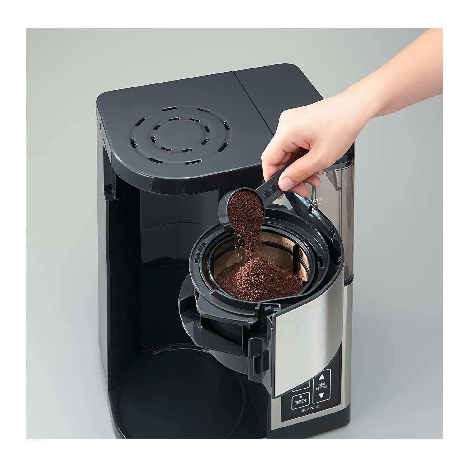 Zojirushi Ec-Ytc100Xb 10-Cup Coffee Maker (Stainless Steel/Black)