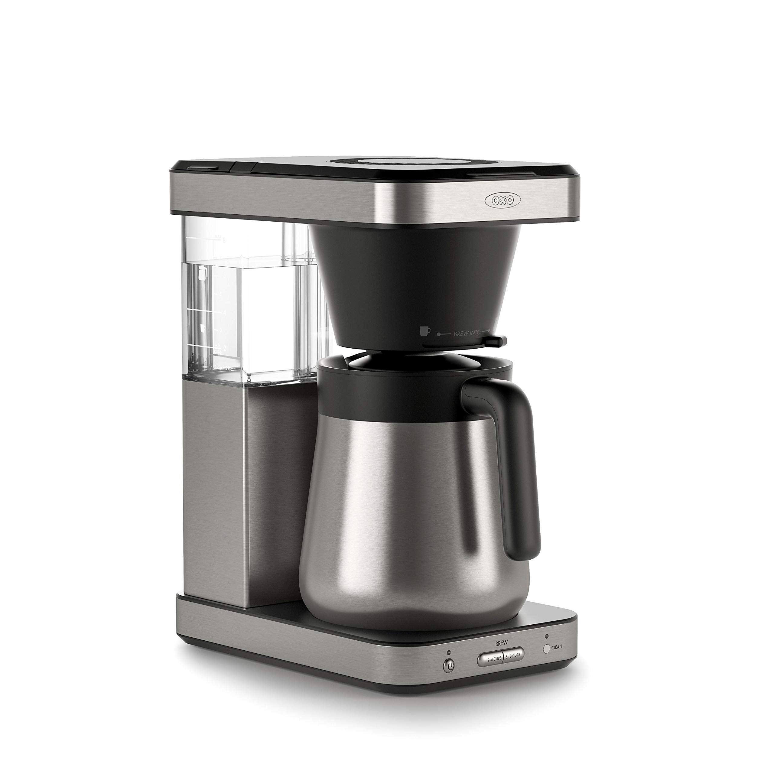 Oxo Brew 8 Cup Coffee Maker, Stainless Steel,Black