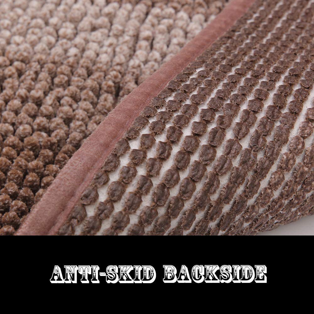 Cosy Homeer Bath Rugs Made Of 100% Polyester Extra Soft And Non Slip Bathroom Mats Specialized In Machine Washable And Water Abs