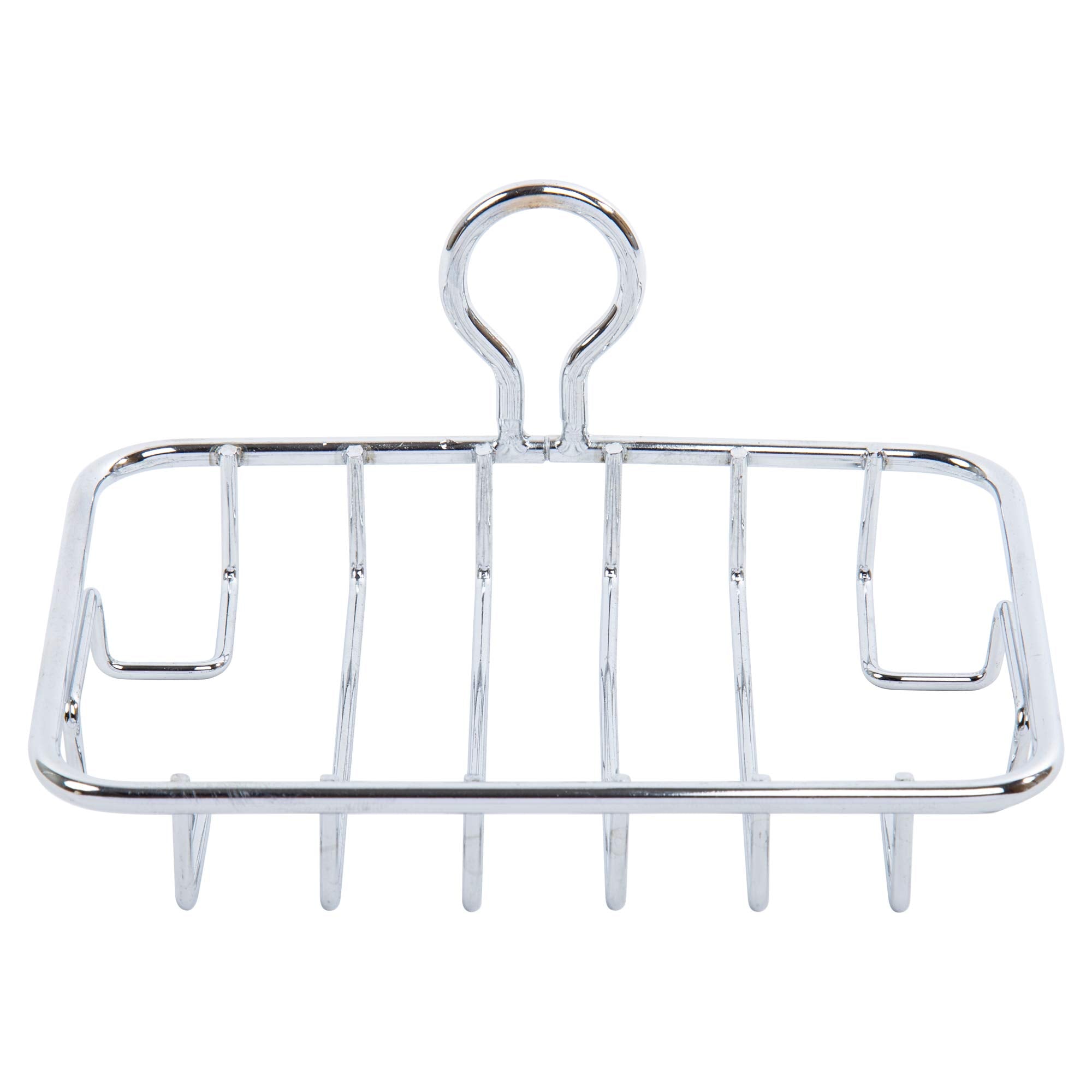 Bodico Metal Soap Dish Holder For Bathroom, Chrome Silver, 3.75 X 1 X 5