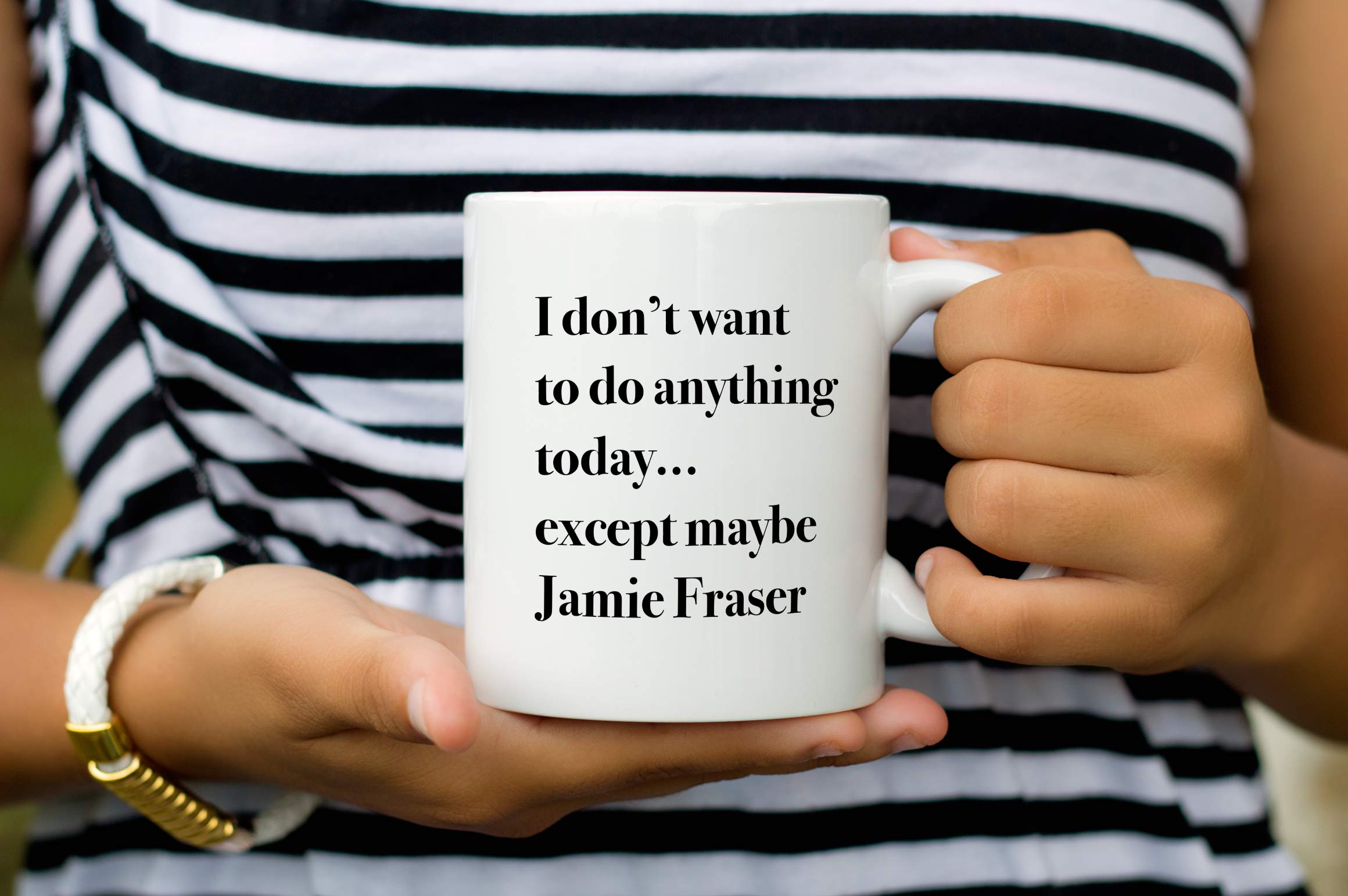 Little Moon Jamie Fraser Mug, Funny Ceramic Outlander Coffee Cup, JAMMF