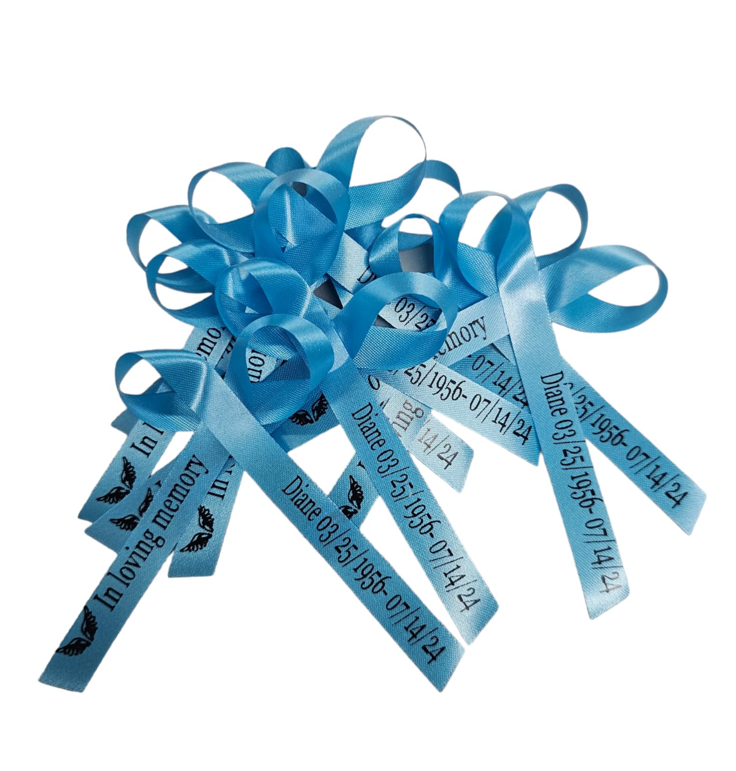 25 Personalized Ribbons Baby Shower Wedding Bridal Favor Quinceanera Baptism Invitations Mis Xv Aos Quinceanera Assembled Bows (