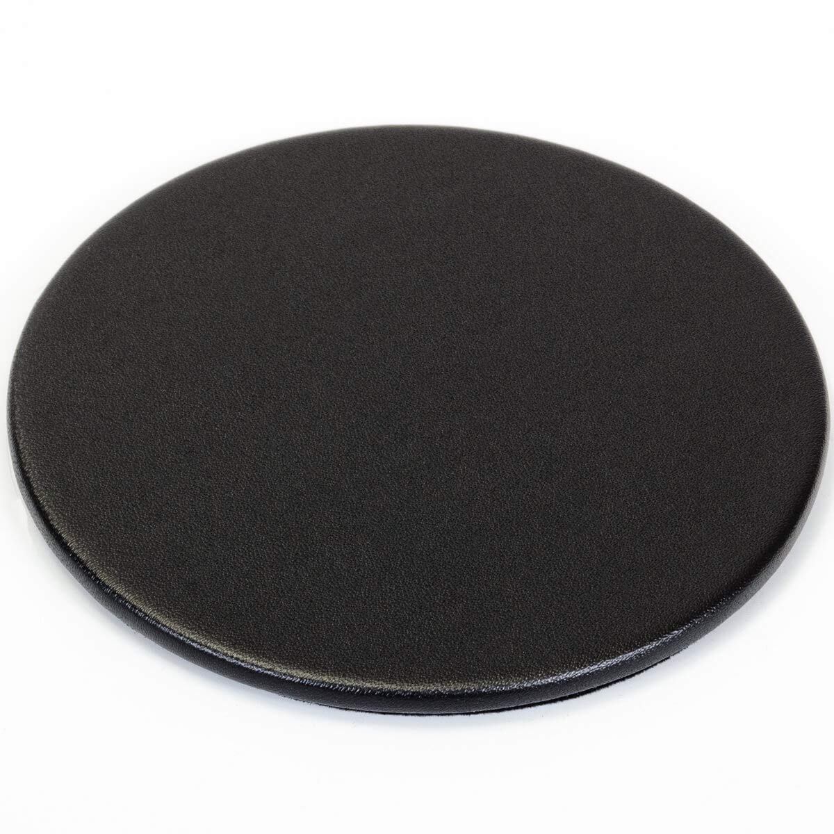 Dacasso Black Leatherette 4 Holder Coaster Set