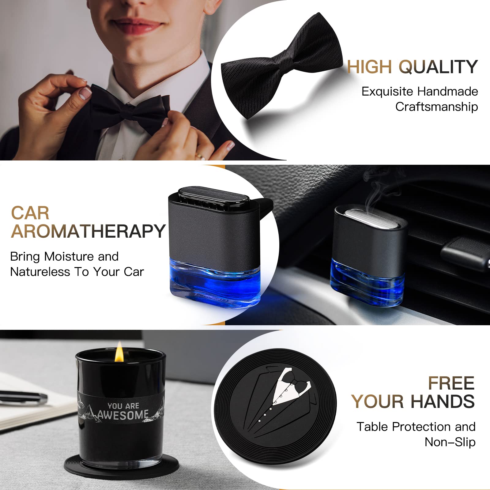 Gifts For Men, Birthday Gift Sets Basket For Men, Cool Anniversary Wedding Gifts For Men, Retirement Gifts For Men Unique Who Ha