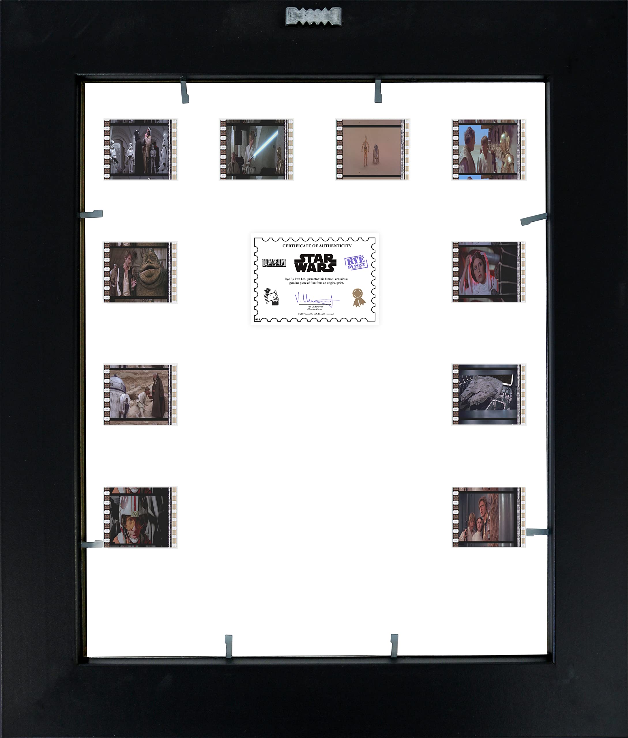 FILMCELLS Star Wars Mini Montage Framed Presentation - 11" x 13", Special Edition Collectible, Model TRSUSFC2364