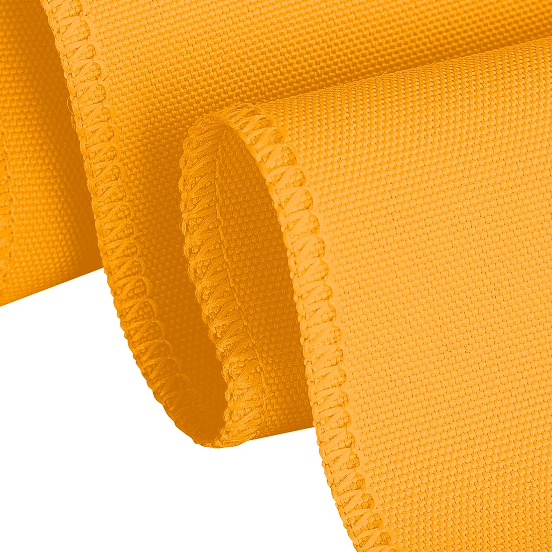Ltc Linens Orange Rectangular Tablecloth - 90 X 132 In Rectangle Tablecloth With Rounded Corners, Extra Large Tablecloth For 6Ft
