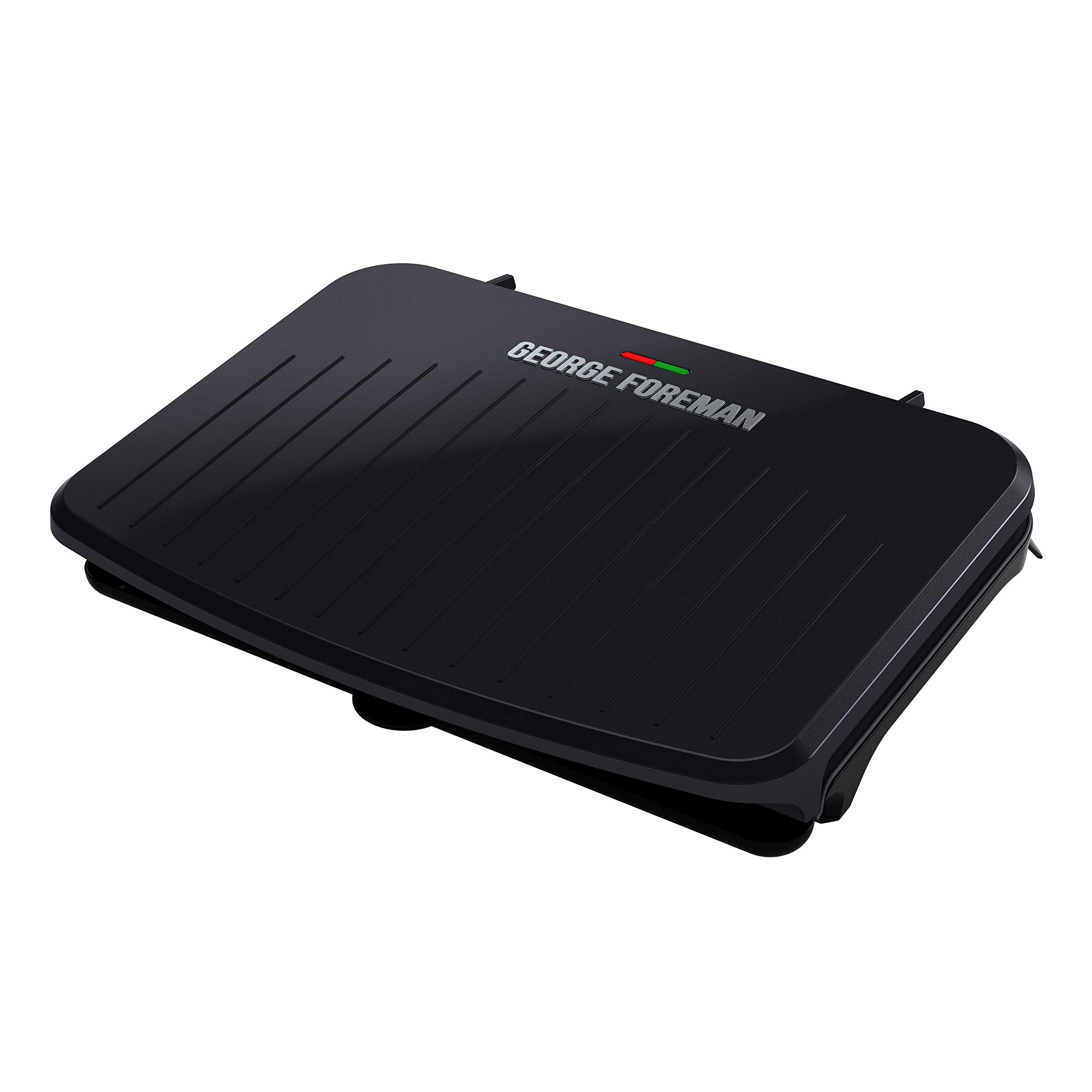 George Foreman 9Serving Classic Plate Electric Indoor Grill And Panini Press, Gray, Grs120Gt