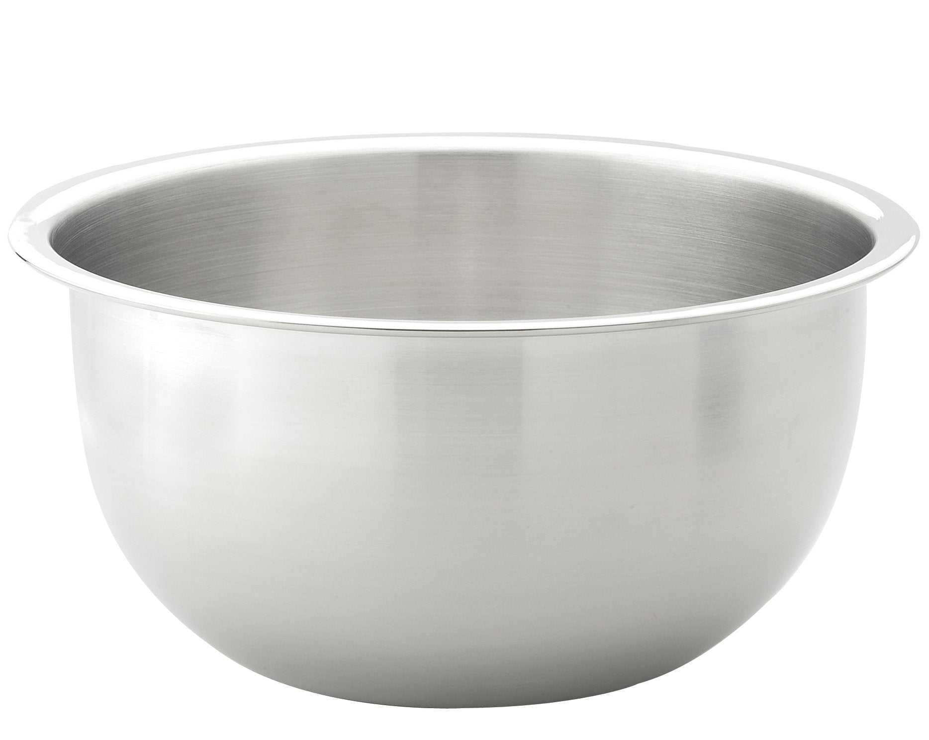 Hic Kitchen Mixing Bowl, Heavyweight 18/8 Stainless Steel, 6-Quart Capacity