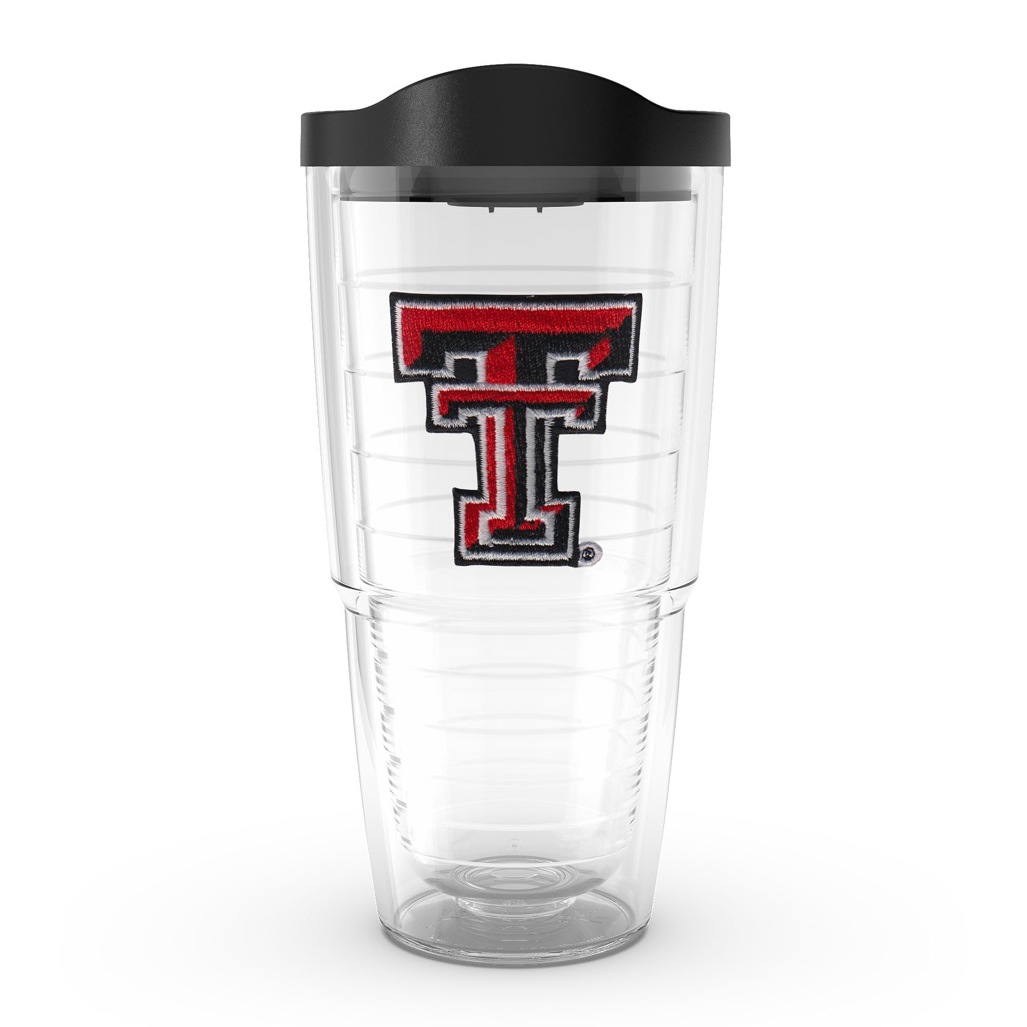 Tervis Made in USA Double Walled Texas Tech University Red Raiders Insulated Tumbler Cup Keeps Drinks Cold & Hot  24oz  Primary Logo