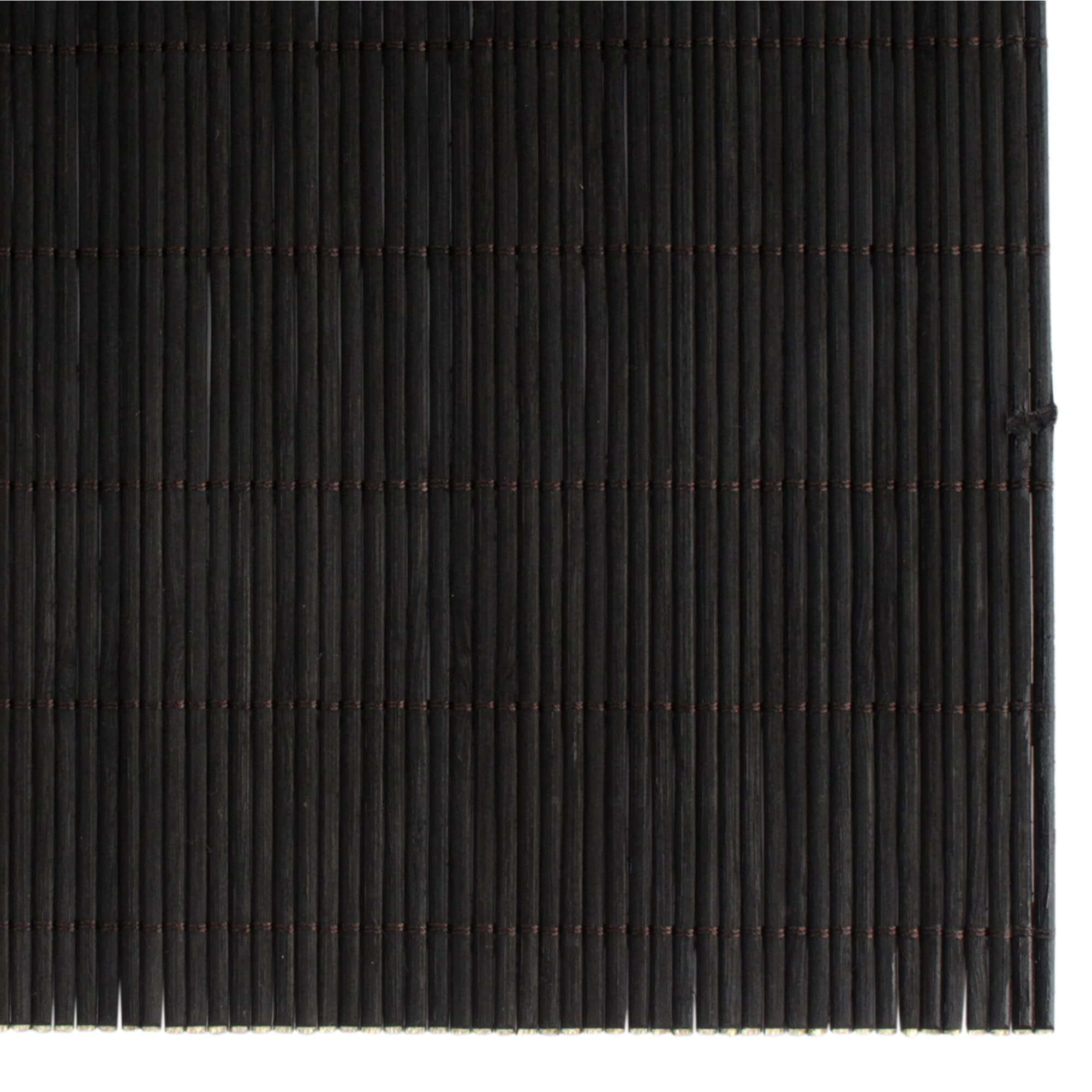 Bamboomn Black Bamboo Matchstick Natural Table Runner, Home D  Cor, 2 Pieces