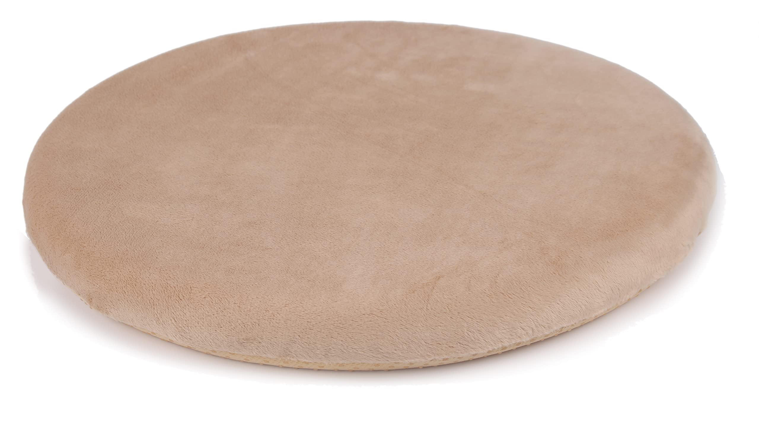 Sigmat 15 Round Seat Cushion, Memory Foam Stool Cushion for Stool Chair Khaki