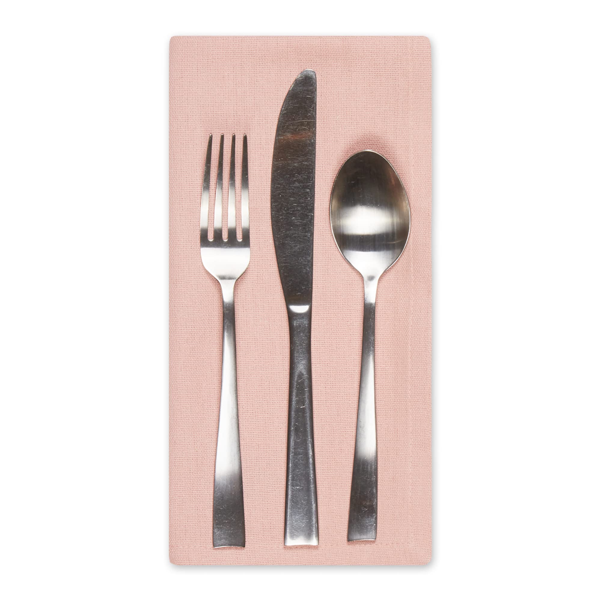 PALE MAUVE SOLID NAPKIN SET/6