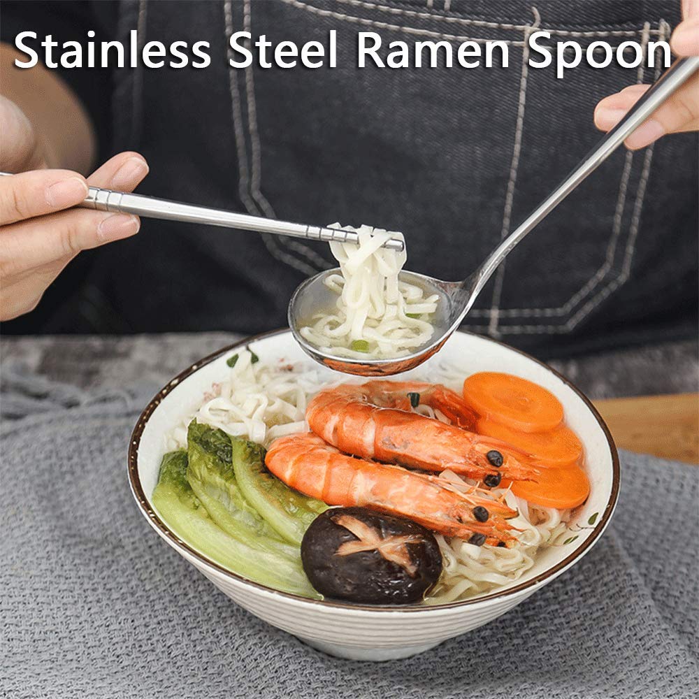 Qualizon Mini Ladle - 18/8 Stainless Steel Deep Soup Spoon, 6.7inch Short Handle, Silver, Model 8541930494