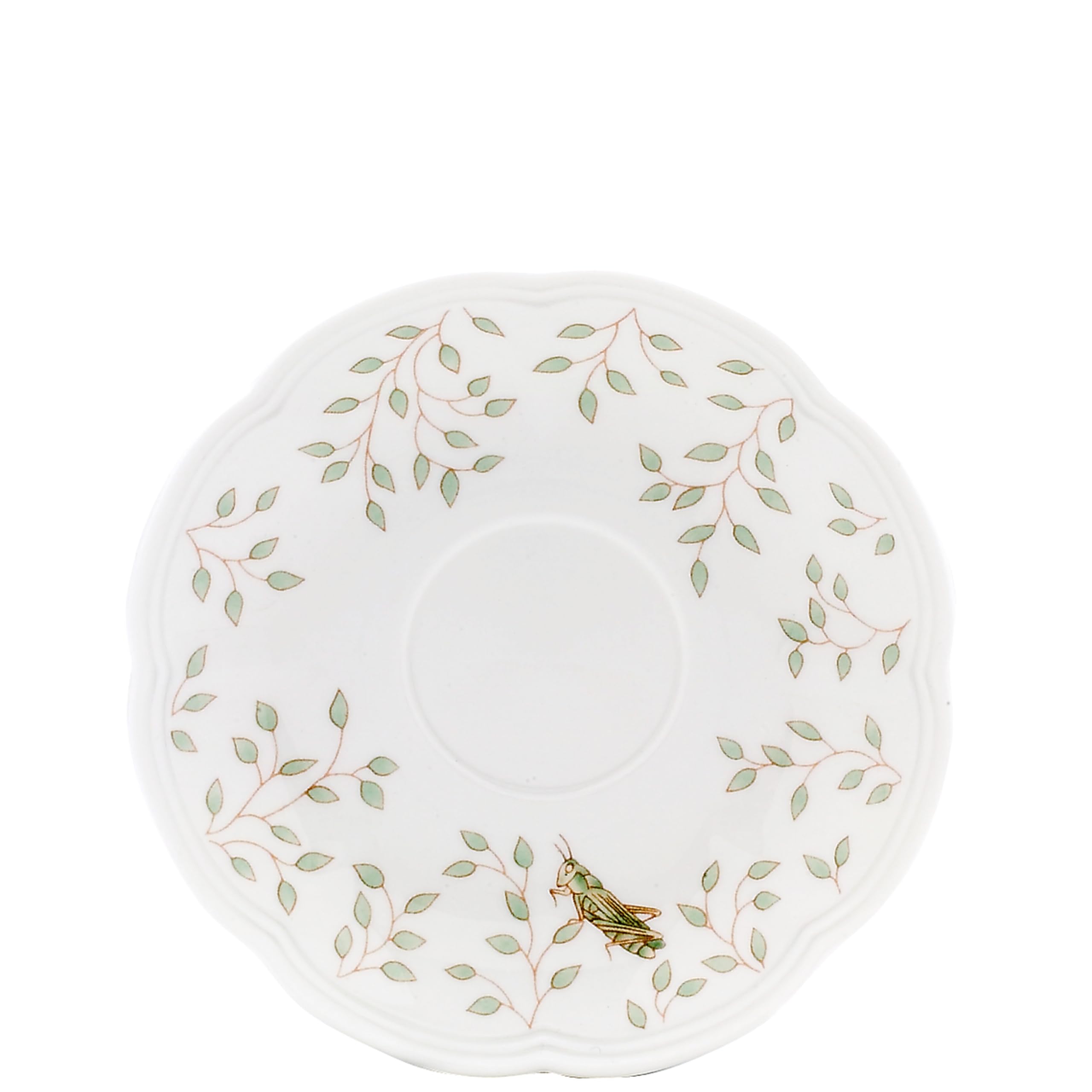 Lenox 6083729 Butterfly Meadow Saucer, White Body