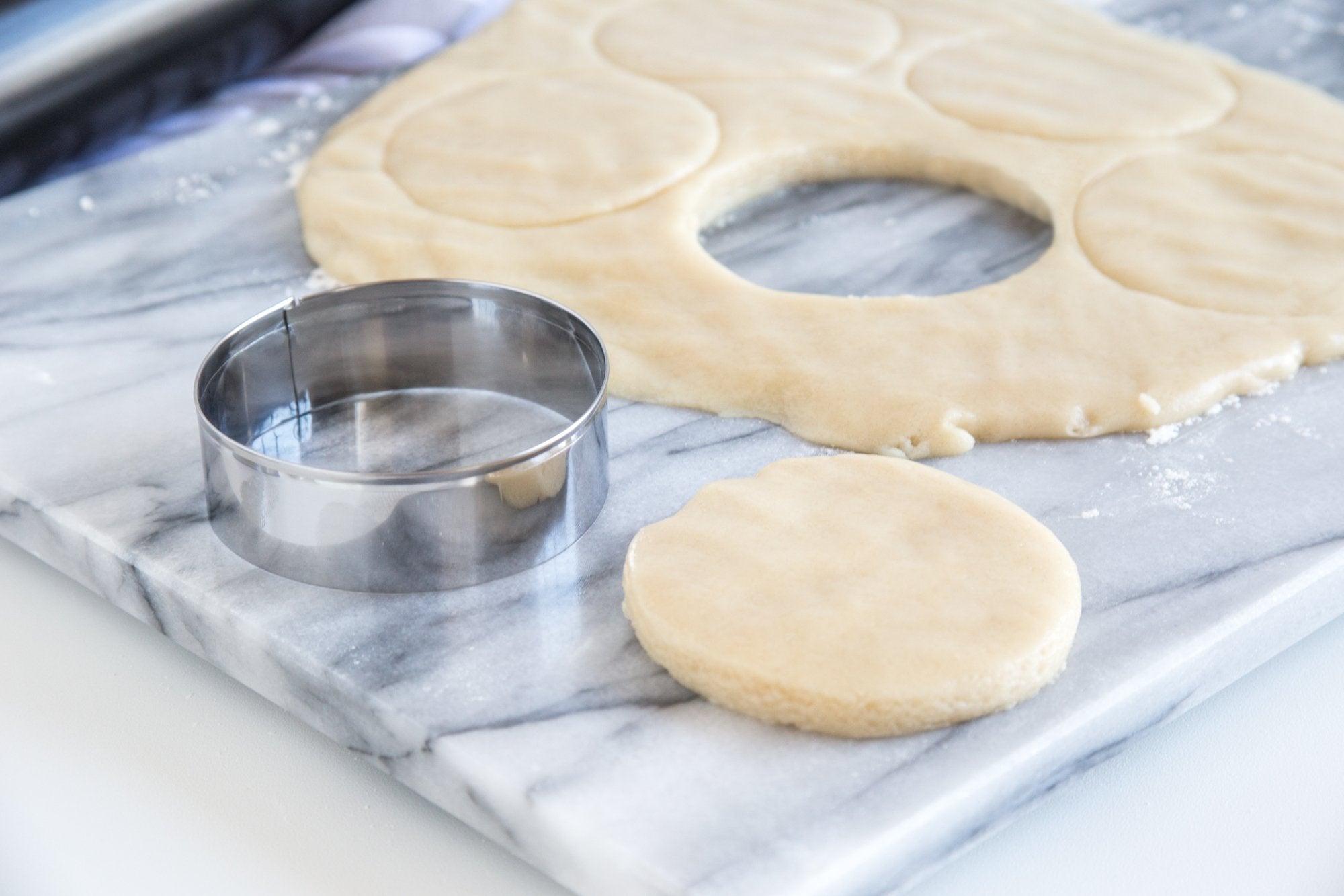 Fox Run Circle Cookie Cutter, 3-Inch, Stainless Steel