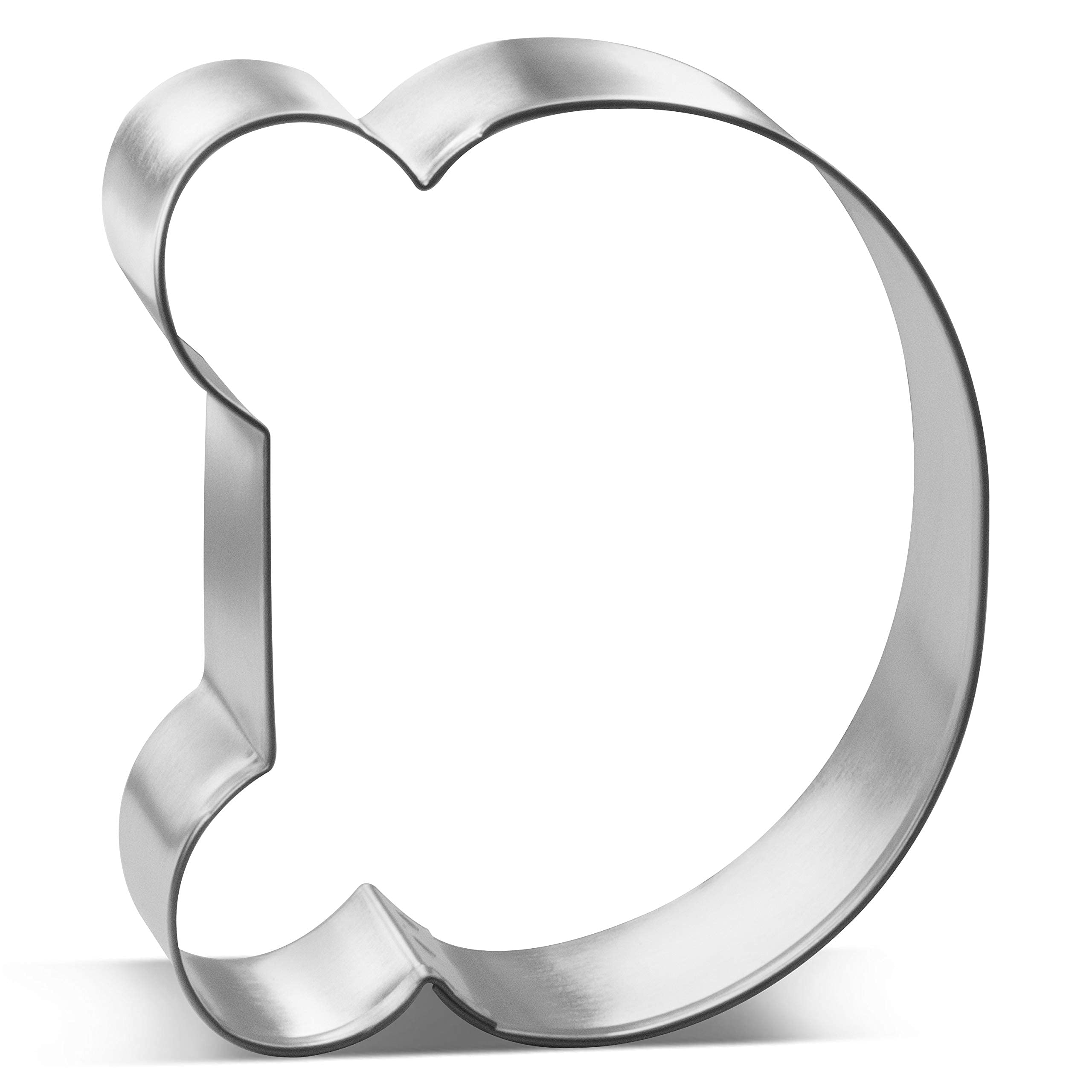 Cookiecuttercom Brand Frog Face Cookie Cutter 3.5Inch -Tin Plated Steel Cookie Cutters - Frog Face Cookie Mold