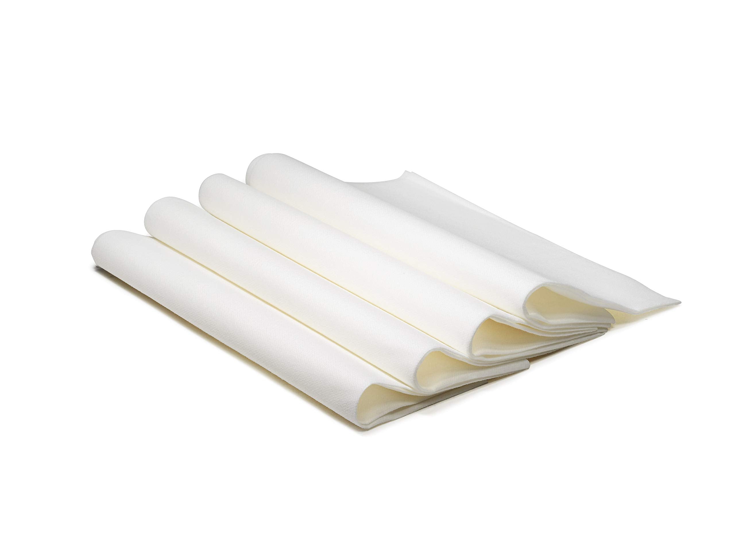 ' OCCASIONS '' 960 Piece set (120 Guests)-Heavyweight Wedding Party Disposable Plastic Plate Set -120 x10.5'' + 120 x7.5'' +Silverware +Cups+linen like paper Napkins (Plain white plates)