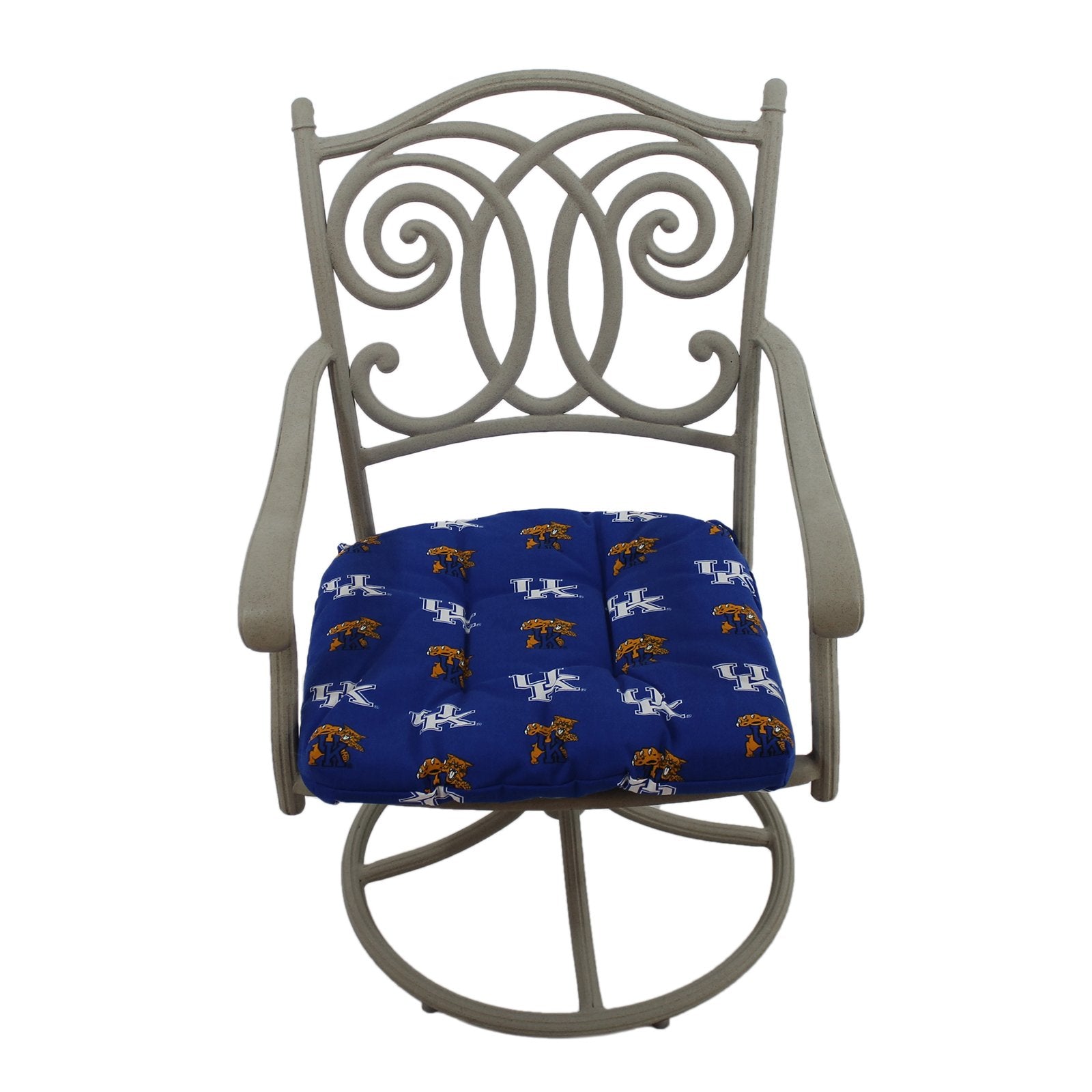 College Covers Comfyseat College Indoor/Outdoor Seat Patio D Cushion, 20'' X 20'', Kentucky Wildcats