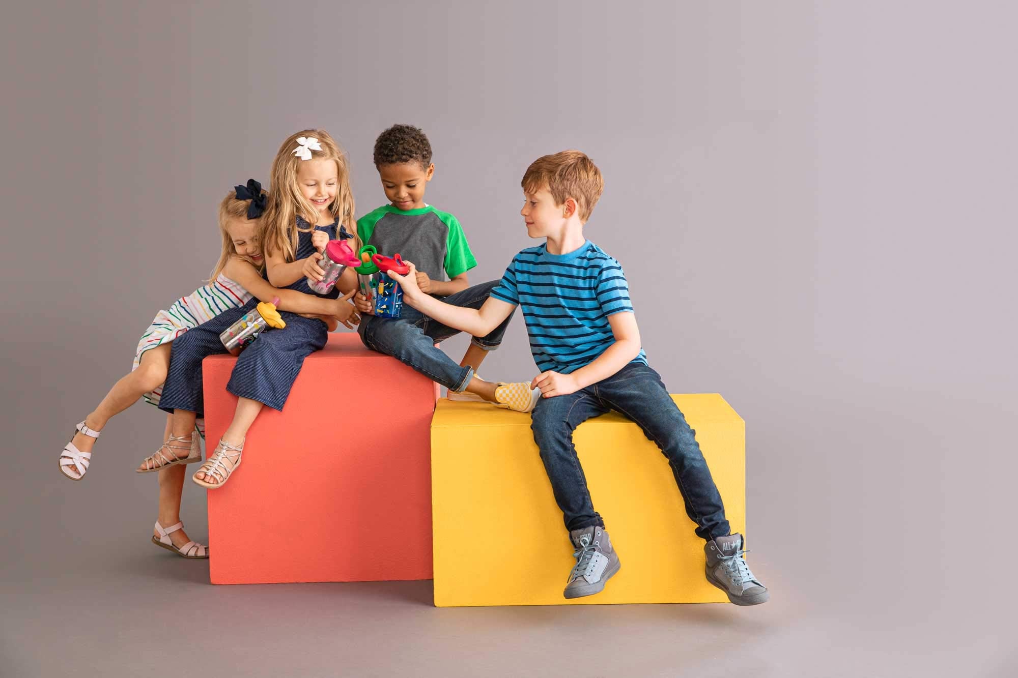 Camelbak Eddy+ Kids Bpa-Free Water Bottle With Straw, 14Oz, Green, Model Number: 2282301040