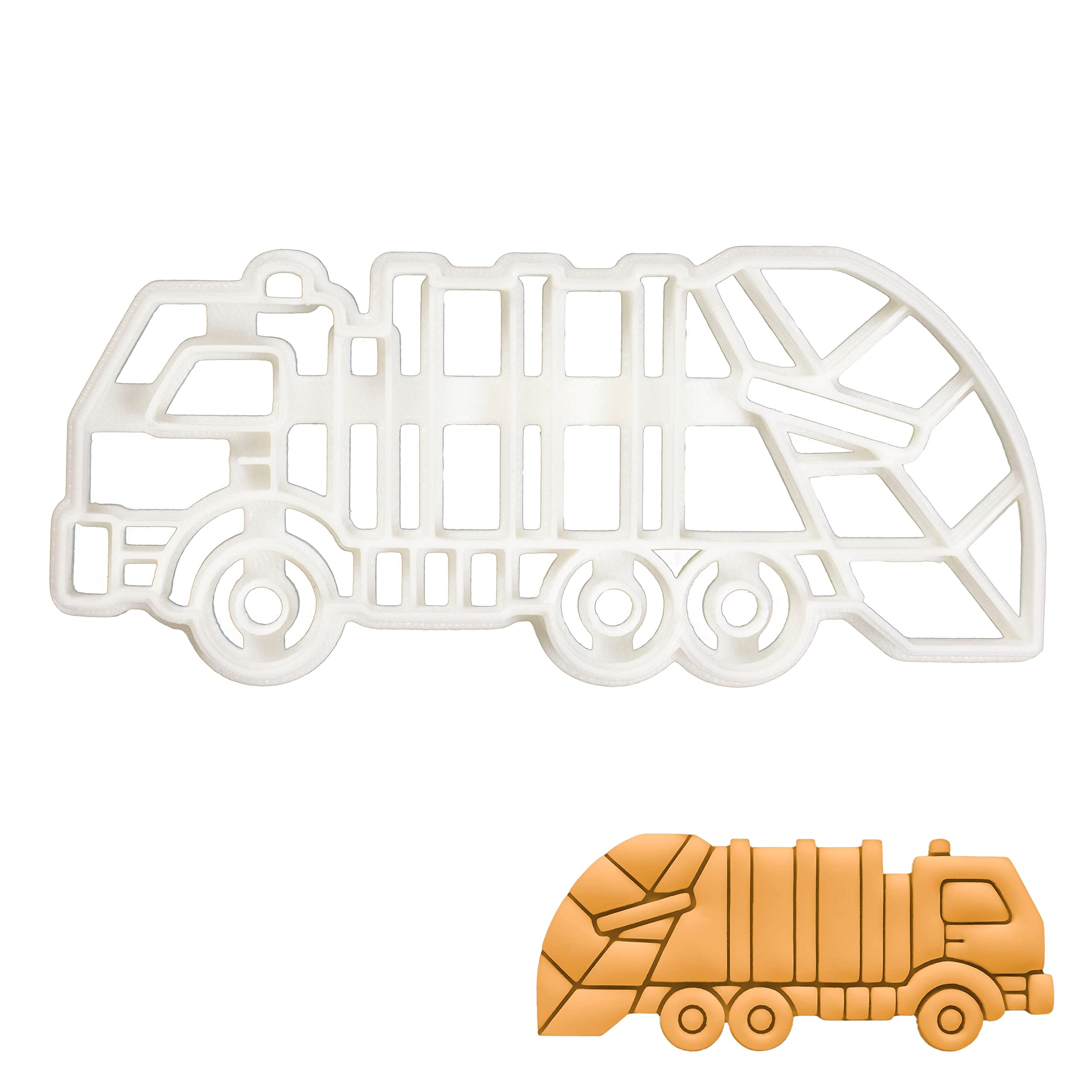 Rubbish Truck Cookie Cutter, 1 Piece - Bakerlogy