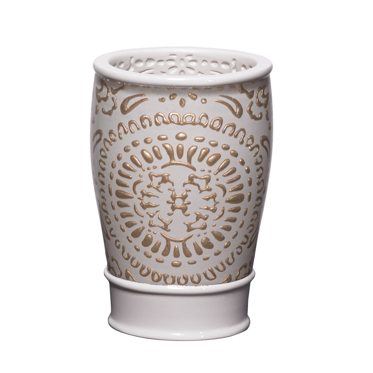 Popular Bath Tumbler, Vescade Collection, Beige