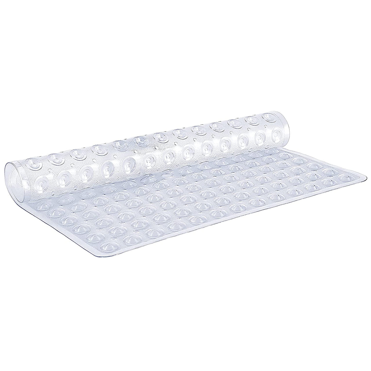 Tranquilbeauty Clearwhite Shower Mat 53X53Cm/21X21In | Non-Slip, Machine-Washable Quadrant Bath Mat For Walk In Shower Tray | Sh