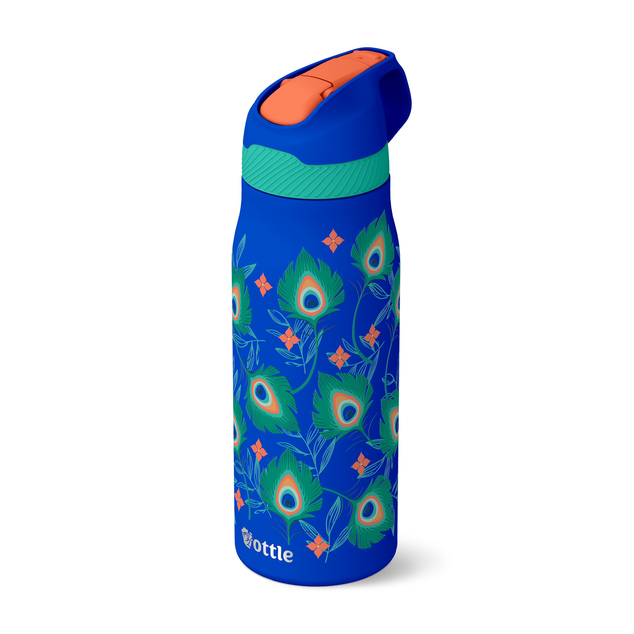 Ottle Cove Cruiser Stainless Steel Water Bottle  24 oz Insulated Flask with Leak Proof Lid BPAFree  Reusable Gym Water Bottle