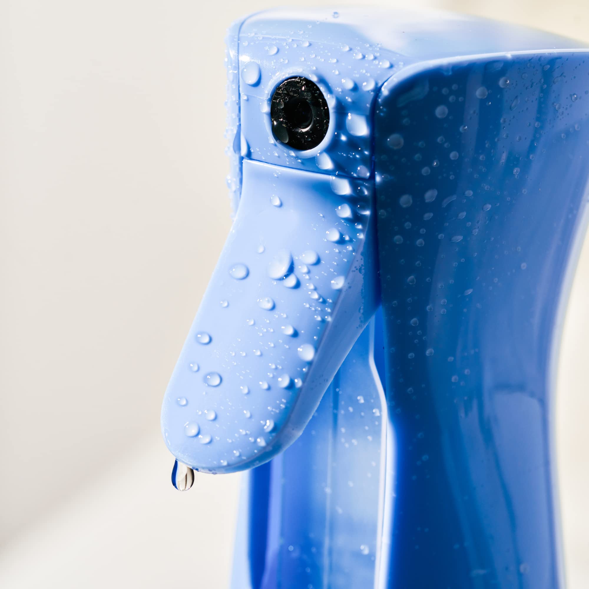 Adwoa Beauty Blue Custom Continuous Ultra Fine Mist Spray Bottle, Multi-Tasking For Hair, Skin, Home, Pet Care And More, Refilla