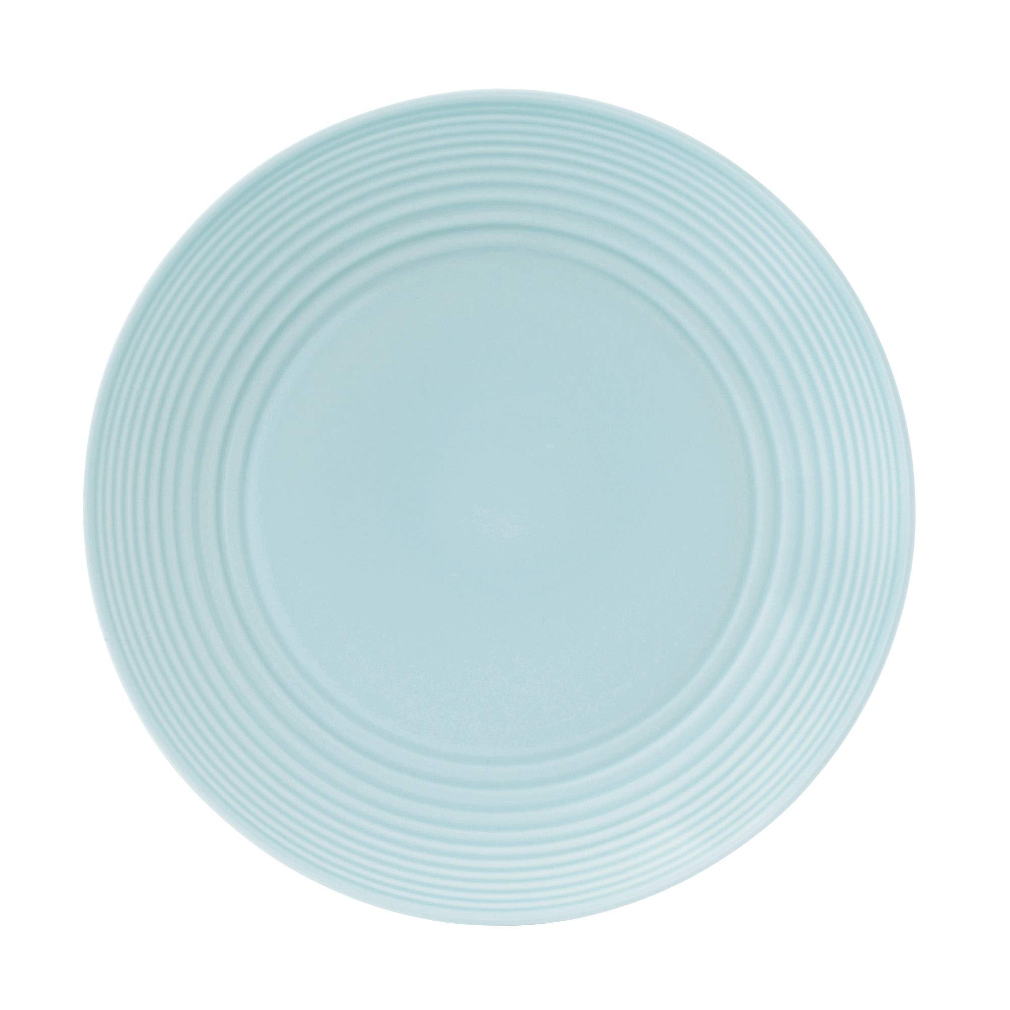 Royal Doulton Exclusively For Gordon Ramsay Maze Blue Dinner Plate, 11'', White