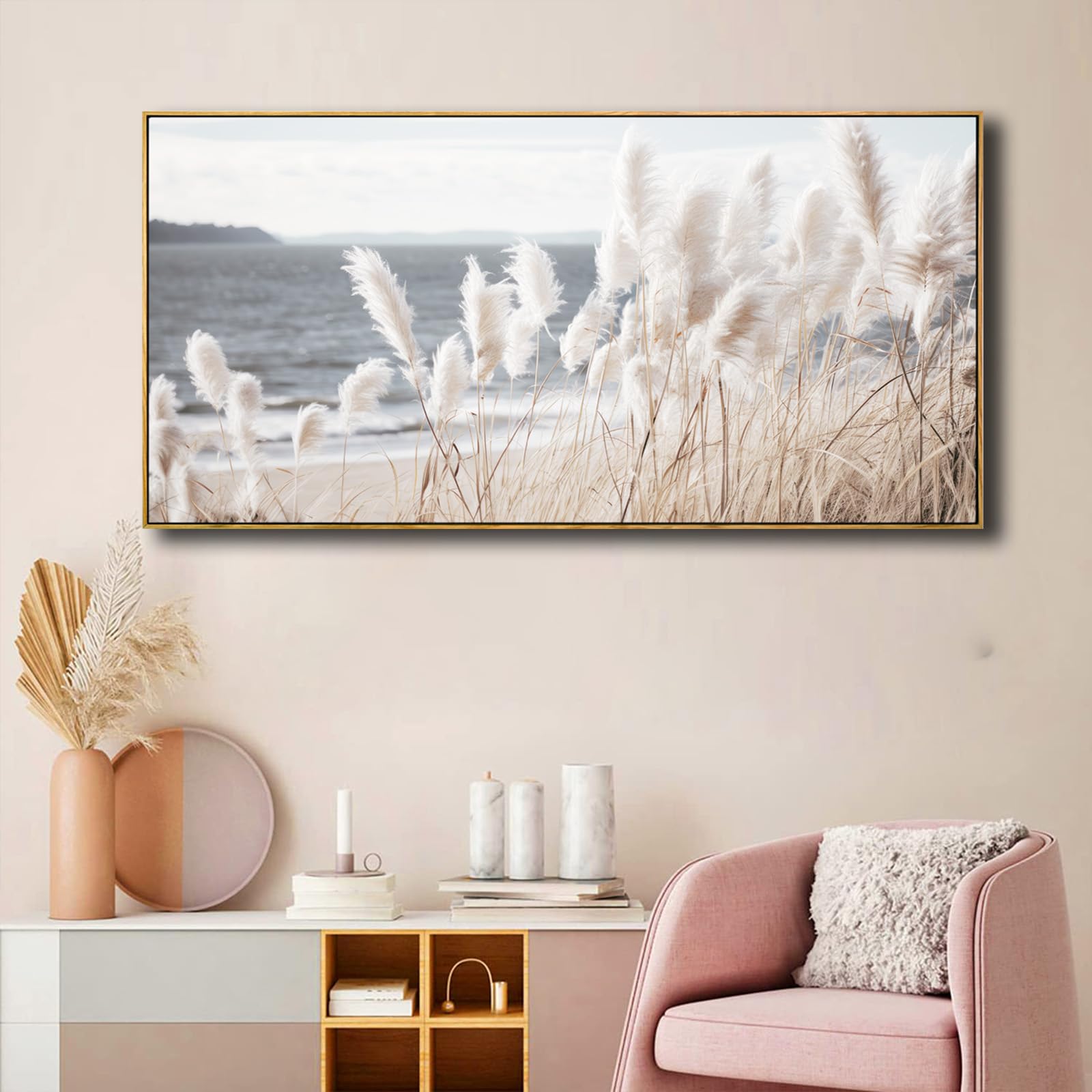 Framed Wall Art Artwork Decor Nature Wall Artreedseascape Wall Decor For Bedroom Living Room Decoration Home Kitchen Office 20''