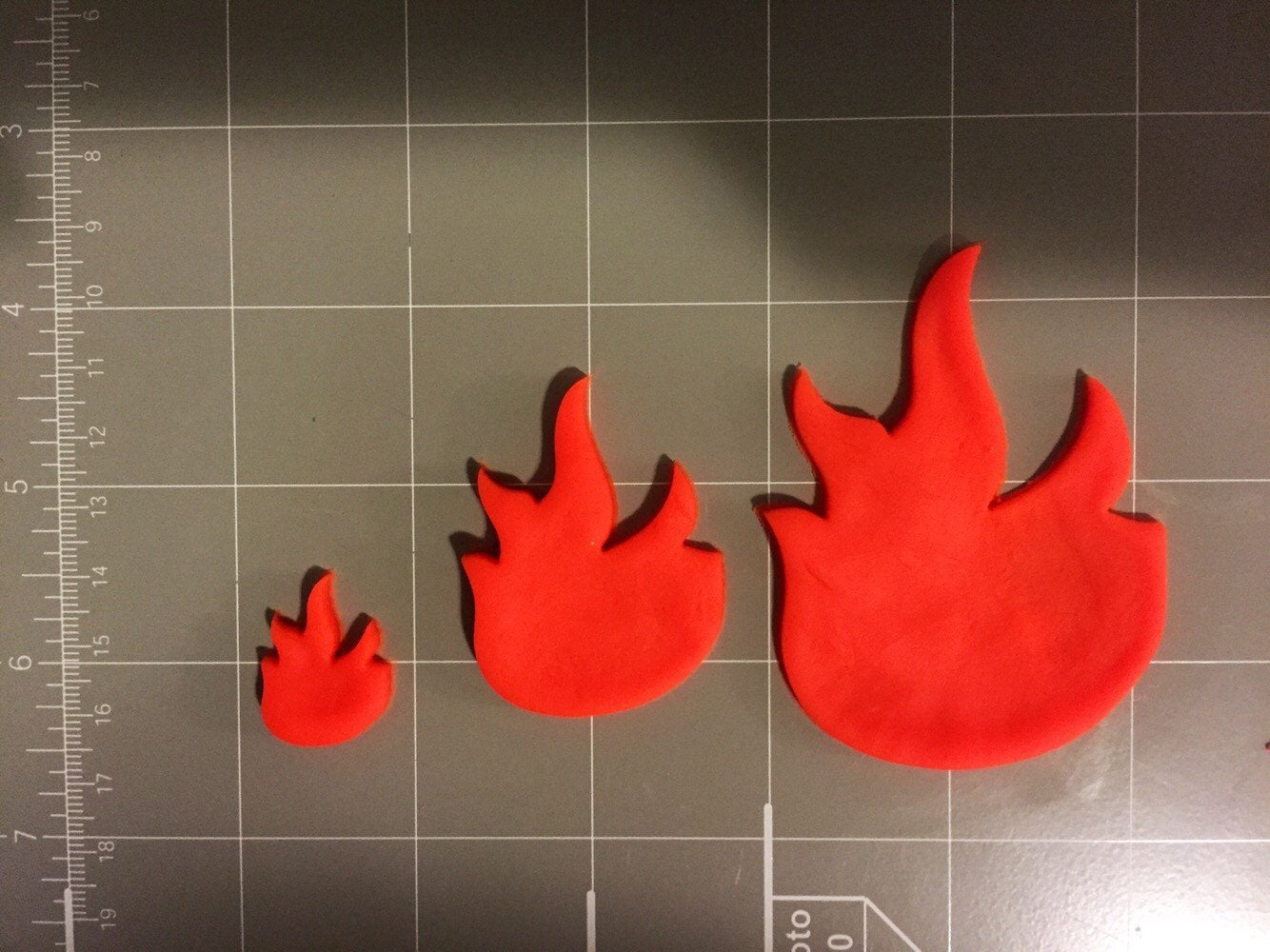 Fire Flame Cookie Cutter (4 Inch)