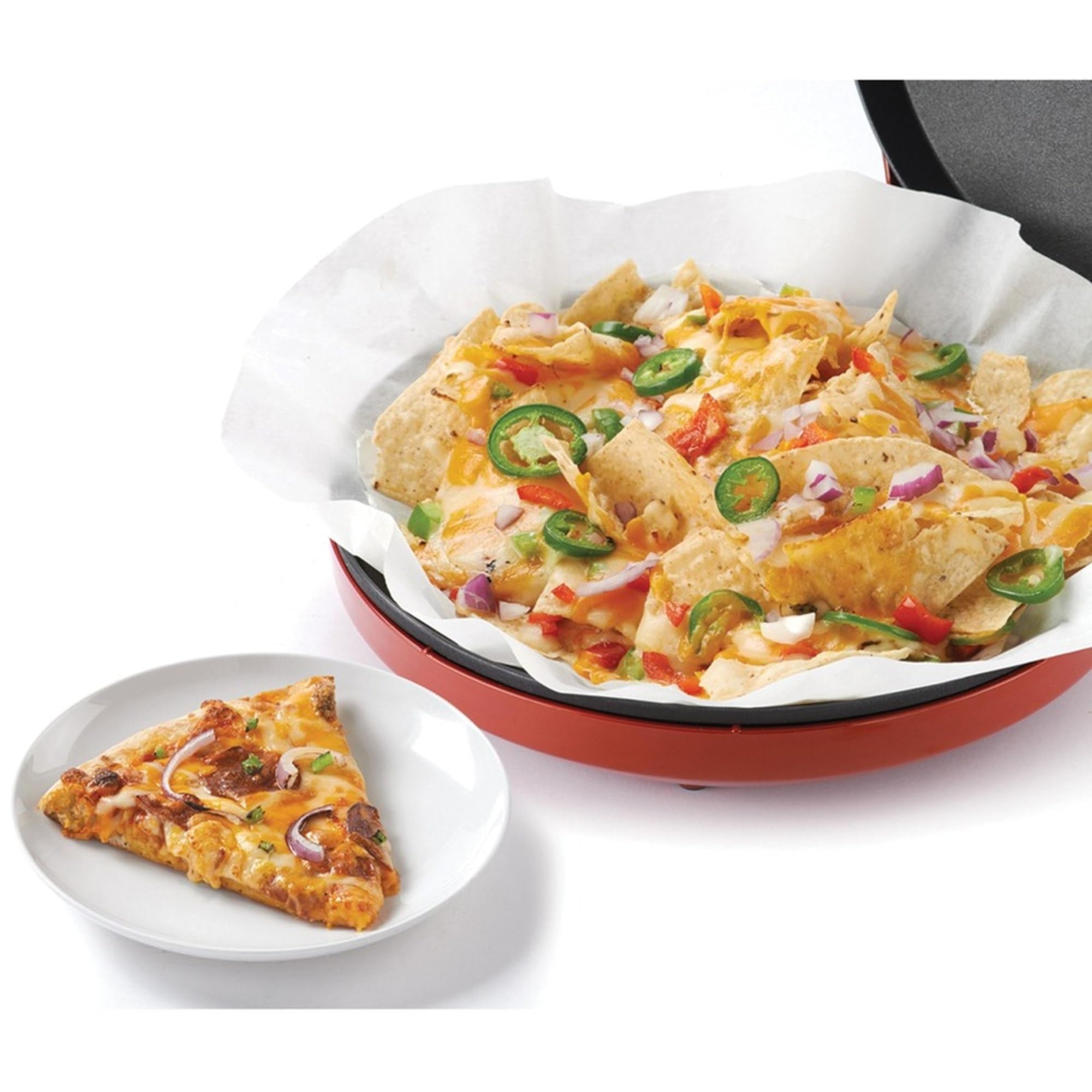 Betty Crocker Countertop Pizza Maker  1440-Watt Pizza Maker Machine for Home  BC-2958CR