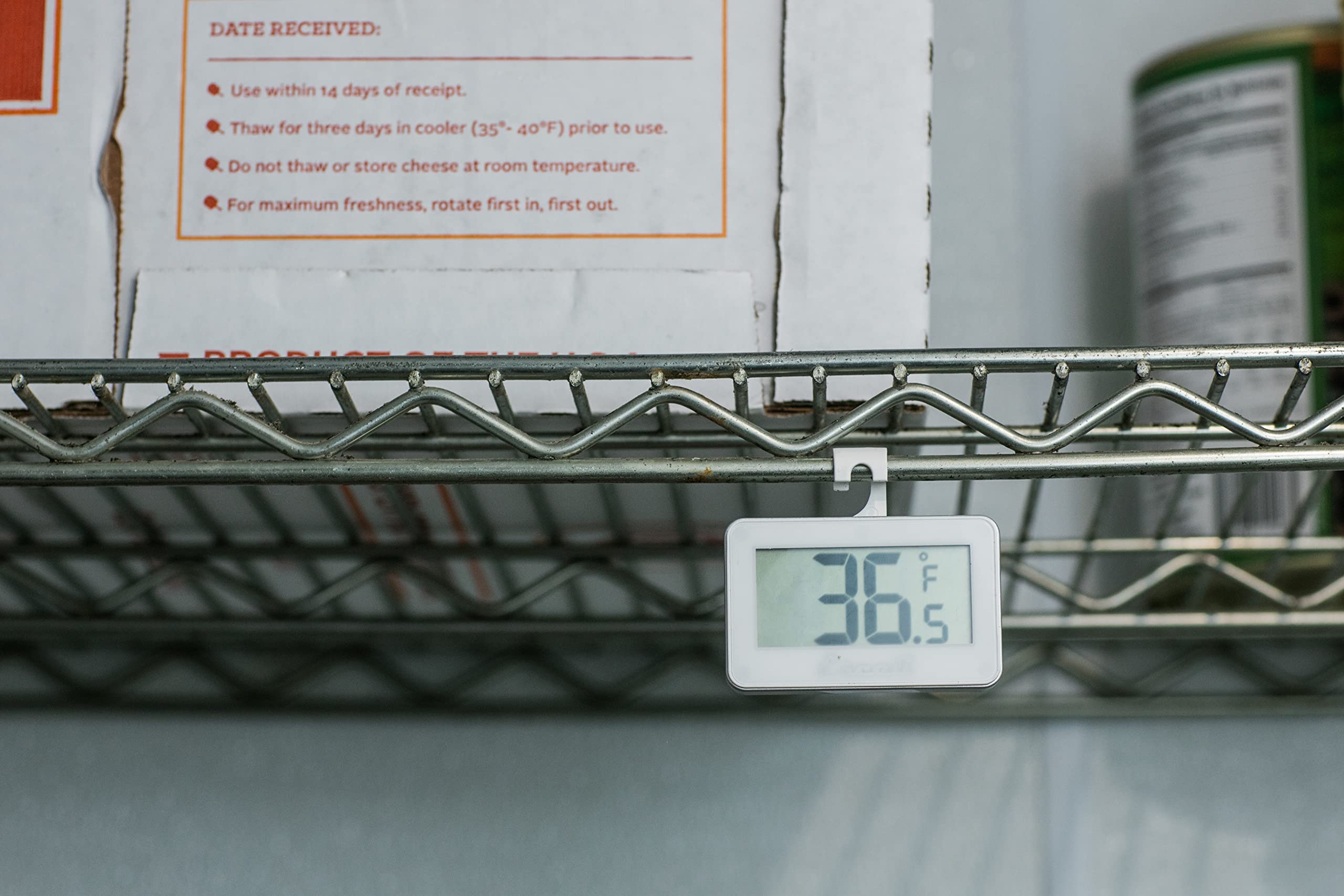 San Jamar Thdgrf Digital Refrigerator/Freezer Thermometer