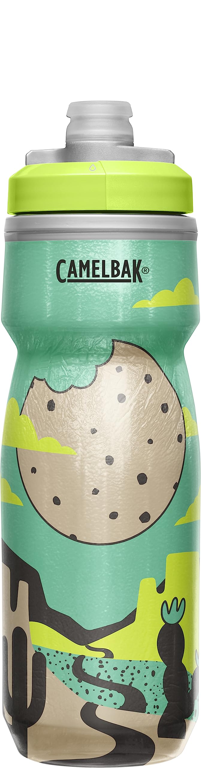 Camelbak Podium Chill 21Oz Insulated Bike Water Bottle, Cookie Crossroad