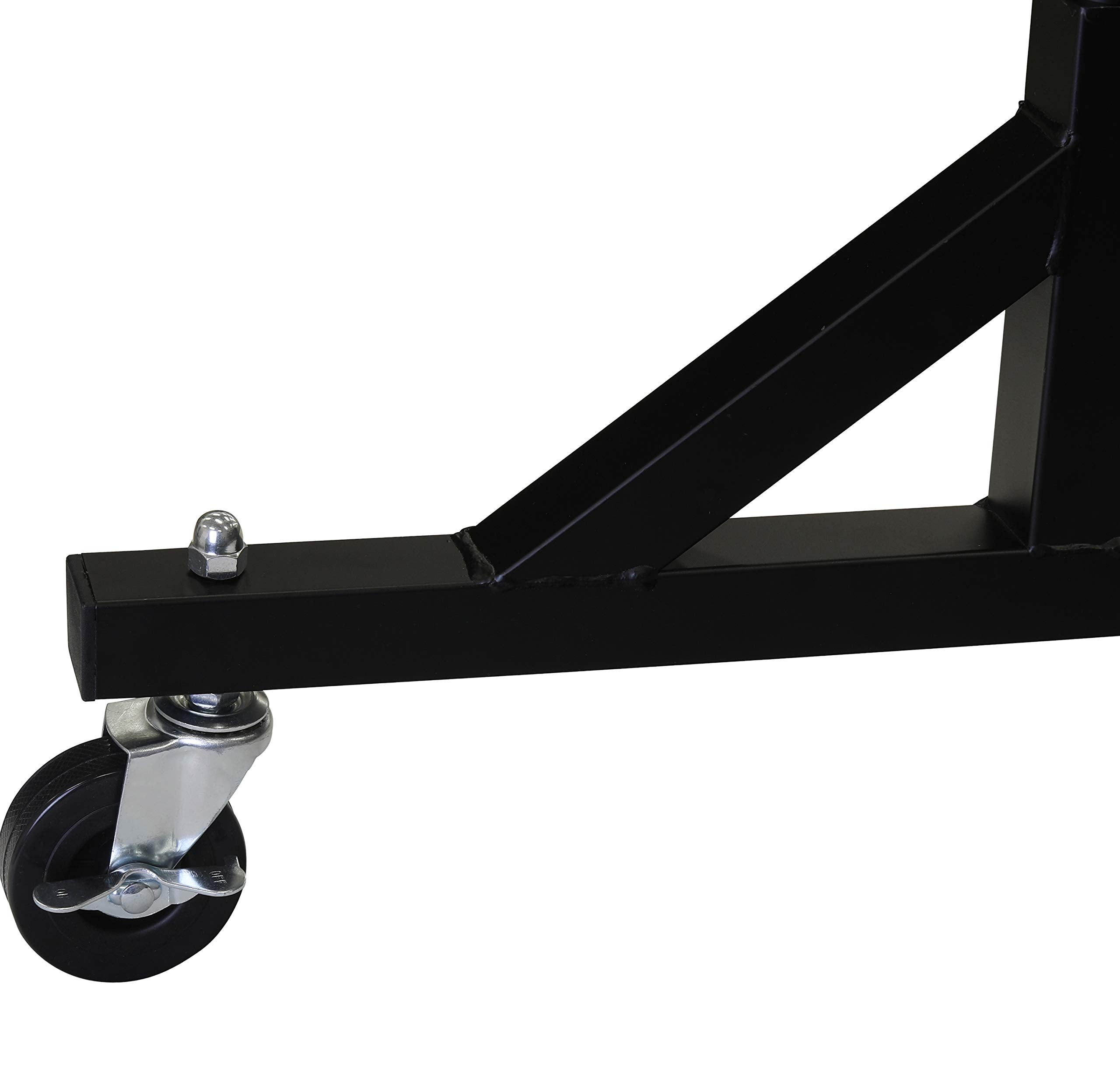 Simple Houseware Commercial Z Base Garment Rack, Black