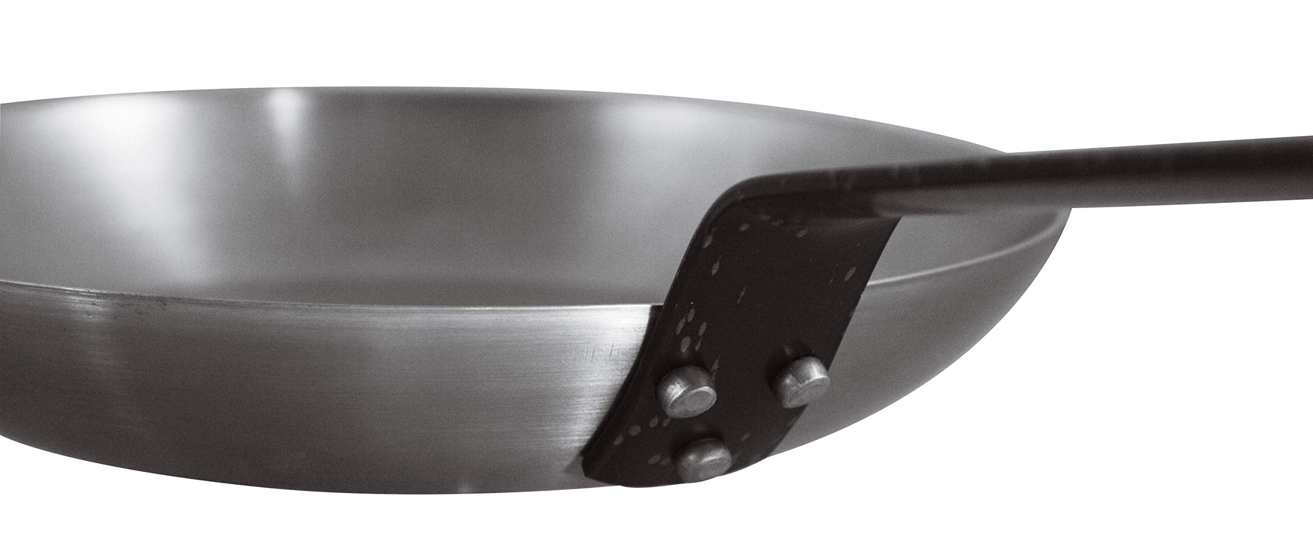 Bellevie Heavy-Duty Carbon Steel Frying Pans Series (Top Dia. 9 1/2'' X Ht. 1 1/2'')''