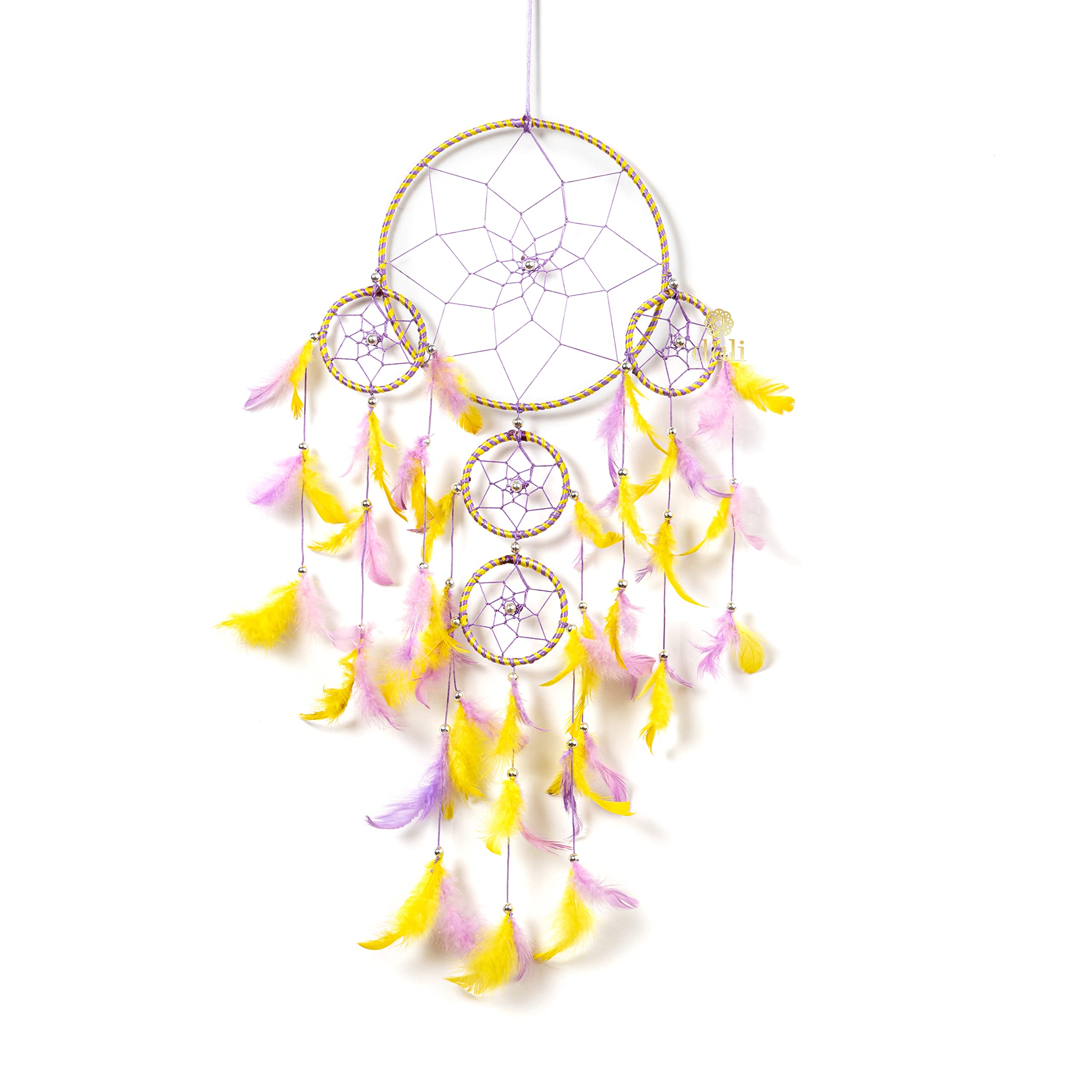 DULI Dream Catcher Wall Hanging for Bedrooms, Living Room, Home Decor Wall Hanging Design, Garden, Restaurants, Cafe, & Party, D
