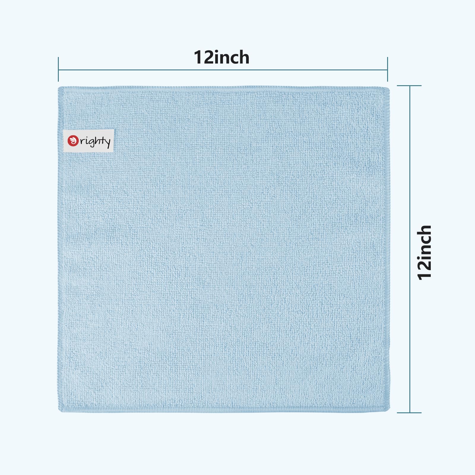 Orighty Washcloths Bulk Towels Set 50 Pack, Highly Absorbent And Soft Feel Microfiber Face Cloths, Multi-Purpose Wash Cloths & H