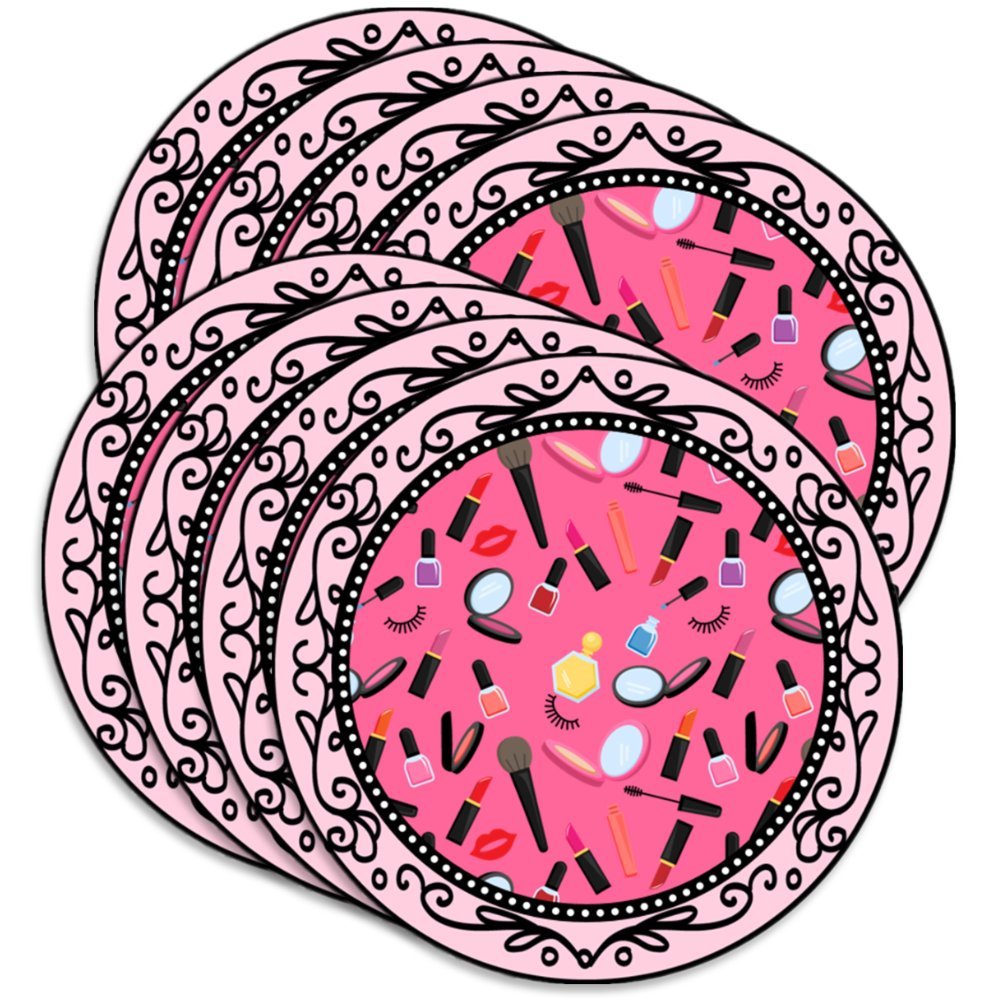 Makeup Glamour Birthday Party Supplies Set Plates Napkins Cups Tableware Kit For 16