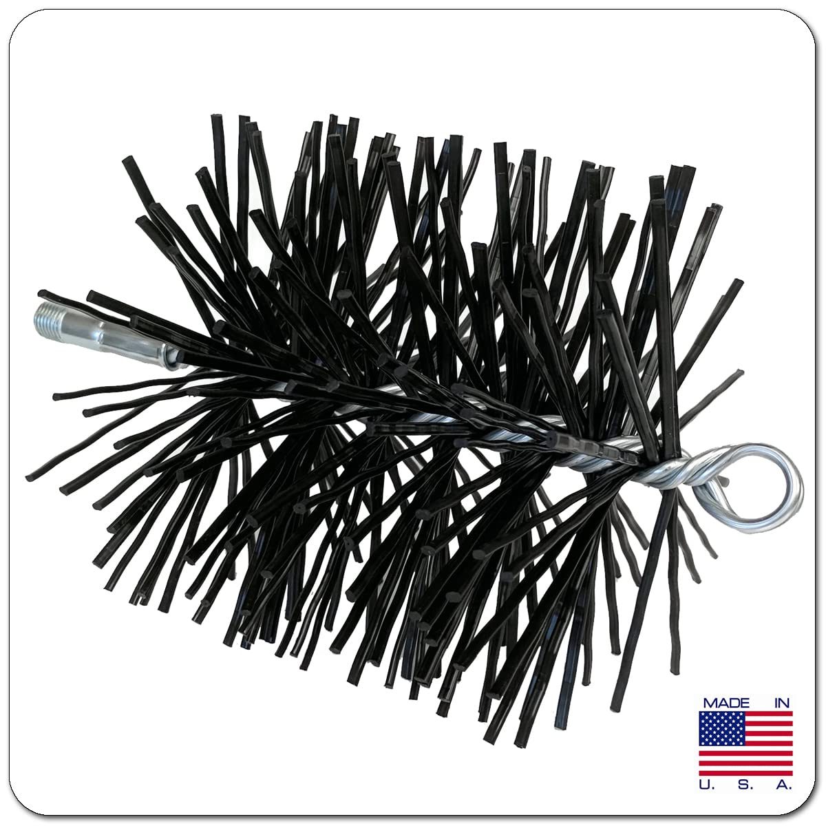 Midwest Hearth Poly Chimney Cleaning Brush (7-Inch Round)