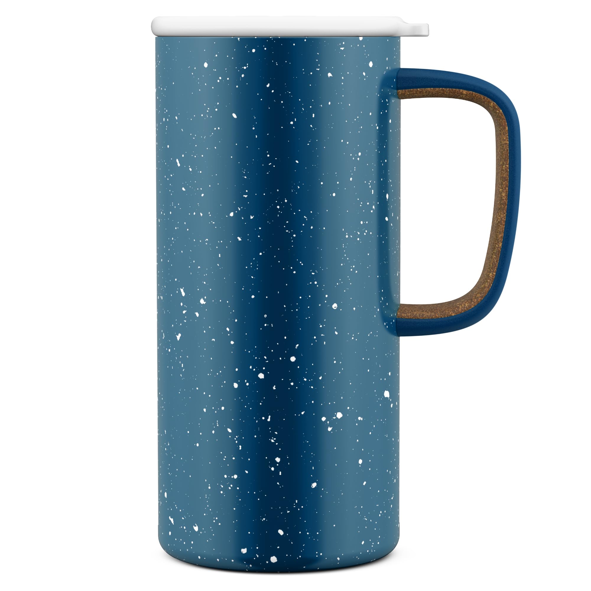 Ello Campy Vacuum Insulated Travel Mug With Leak-Proof Slider Lid And Comfy Carry Handle, Perfect For Coffee Or Tea, Bpa Free, A