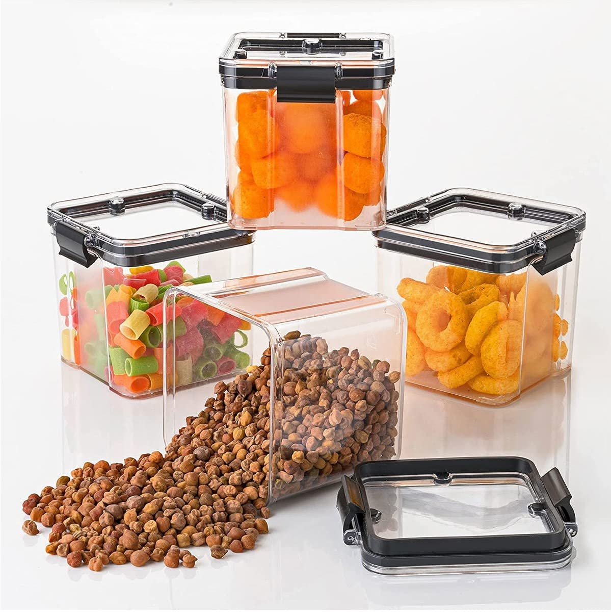 Navrang Air Tight Containers For Kitchen Storage Set Bpa Free Container For Kitchen Storage Set Pantry Organization And Kitchen 