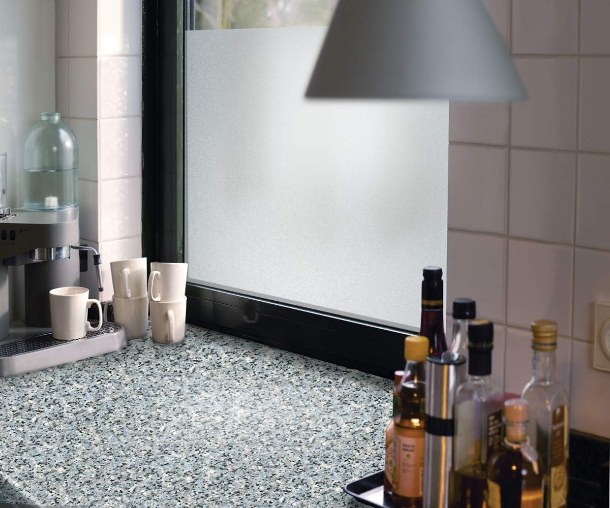 D-C-Fix 346-0180 Decorative Self-Adhesive Film, Grey Granite, 17 X 78 Roll