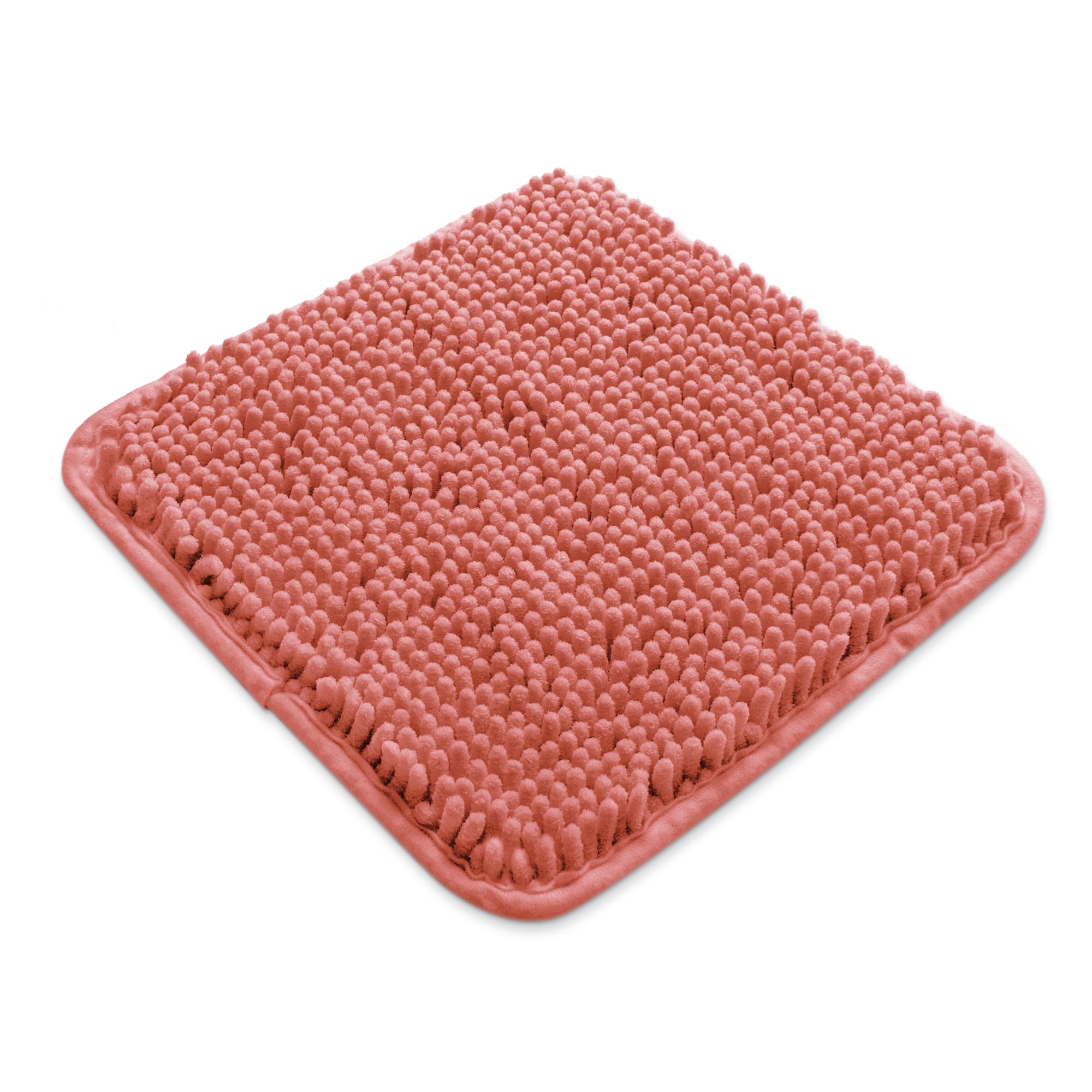 Yeaban Coral Bathroom Rugs - Thick Chenille Bath Mats | Absorbent And Washable Bath Rug Non-Slip, Plush And Soft Rugs For Bathro
