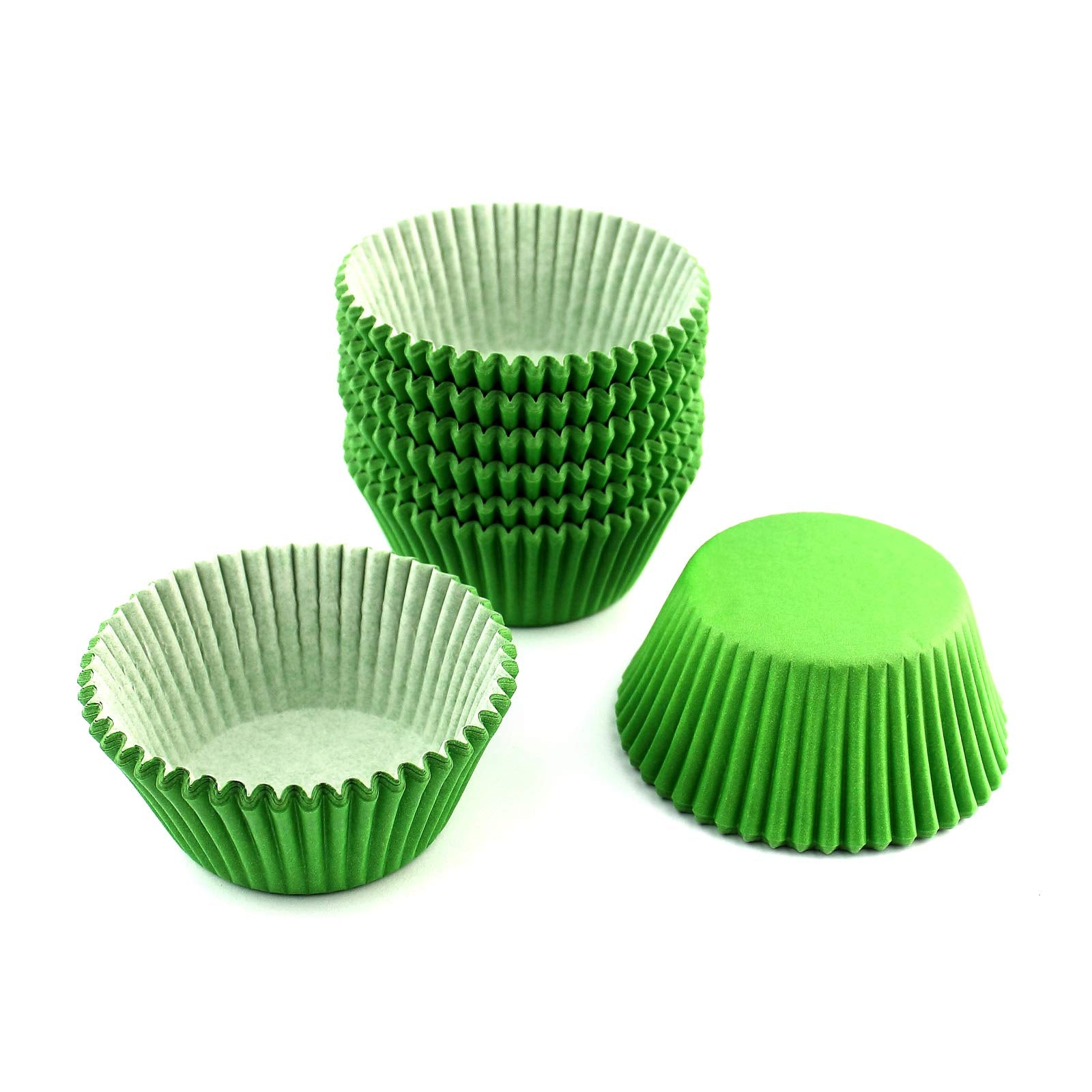 Eoonfirst Standard Size Baking Cups Christmas Day Party Cupcake Liners 200 Pcs (Green)