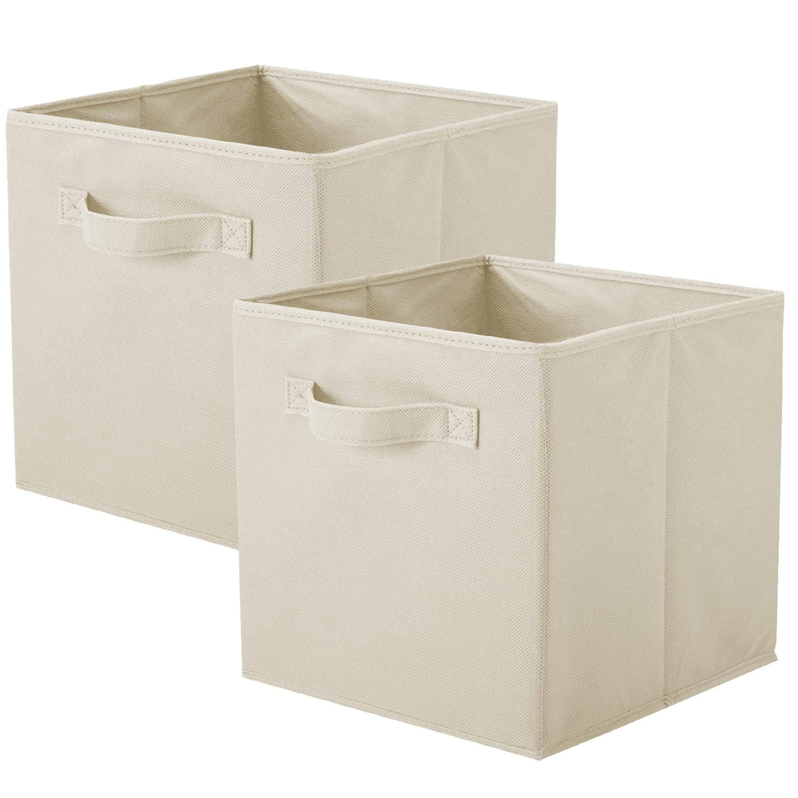Shellkingdom Storage Bins, Foldable Fabric Storage Cubes And Cloth Storage Organizer Drawer For Closet And Toys Storage,2 Pack(B