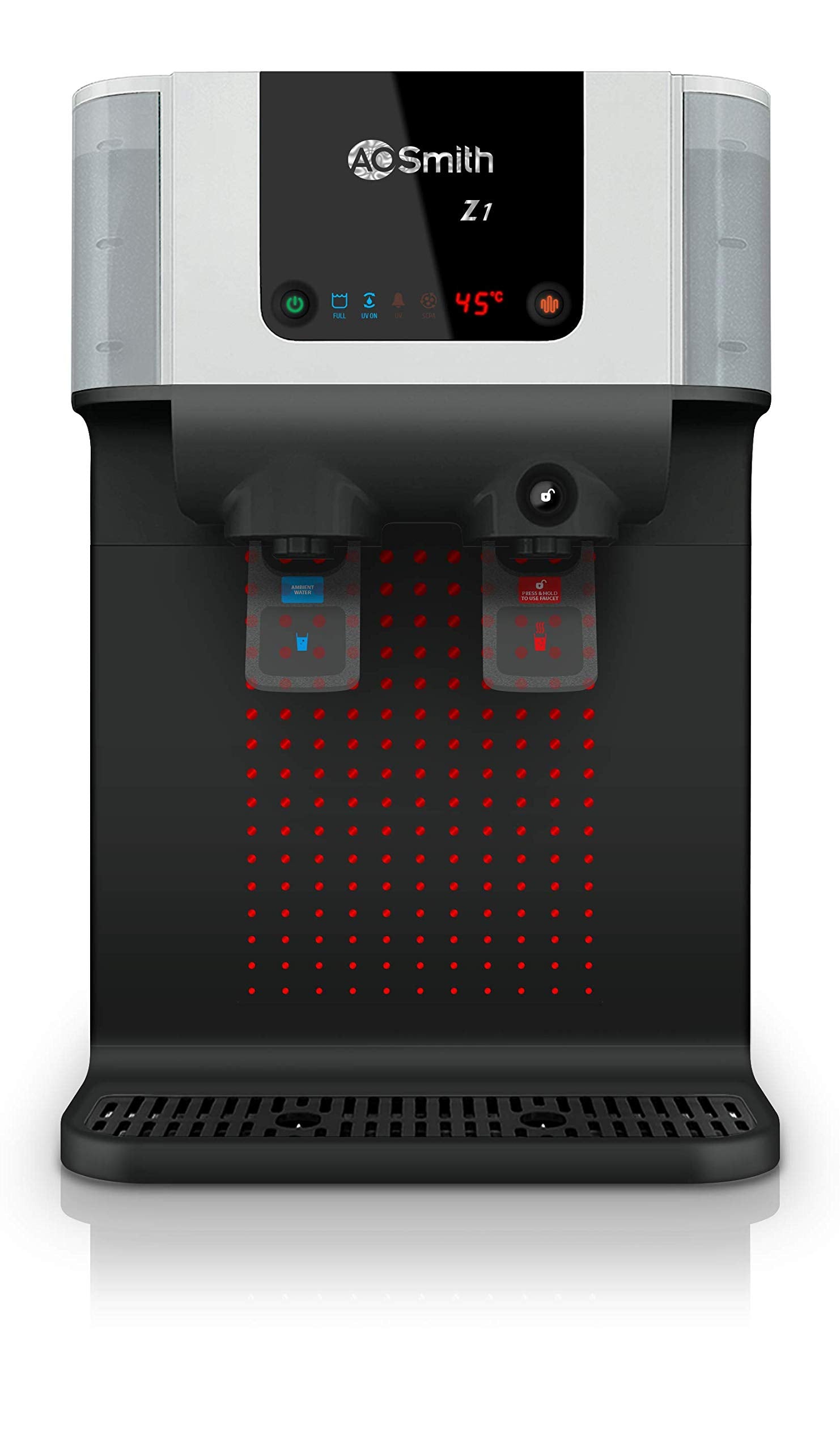Ao Smith Z1 Hot+ Normal Uv | Uv+ Uf (Ultra Violet+ Ultra Fine)Suitable For Municipal Water Tds Below 200 Hot Water 10L Storage W
