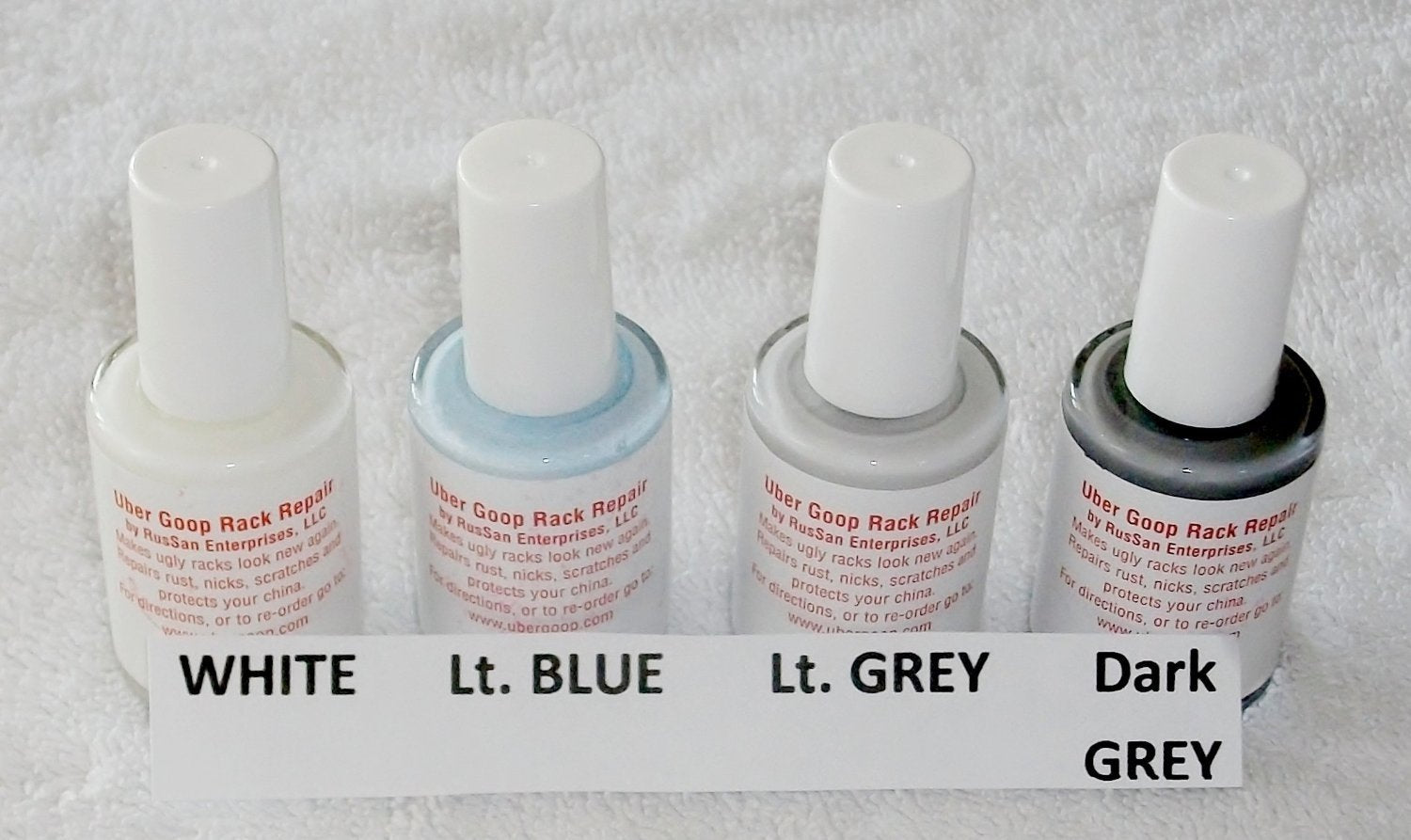 Uber Goop White Dishwasher Rack Paint & Glue (Bottle Only)