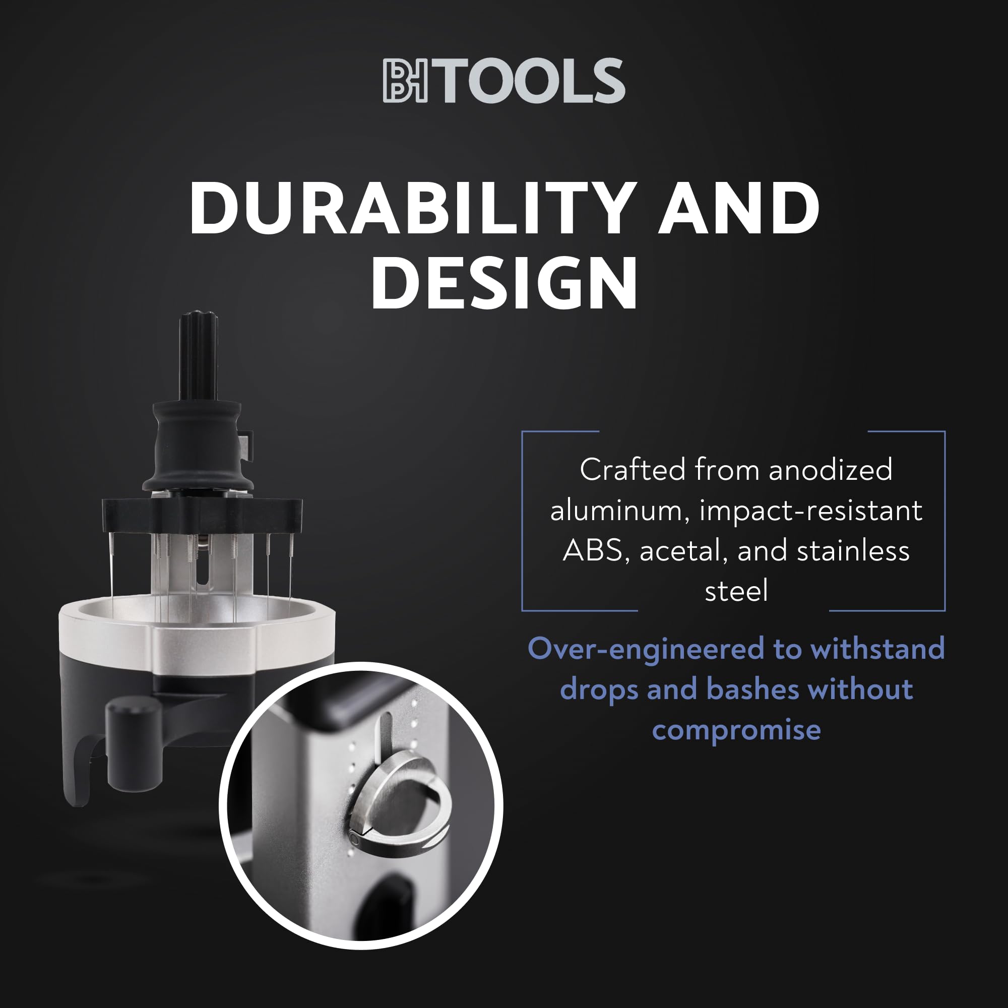 Barista Hustle Tools Autocomb, Precision Engineered For Specialty Coffee Enthusiasts, Adjustable Needle Depth Up To 25G, User-Fr